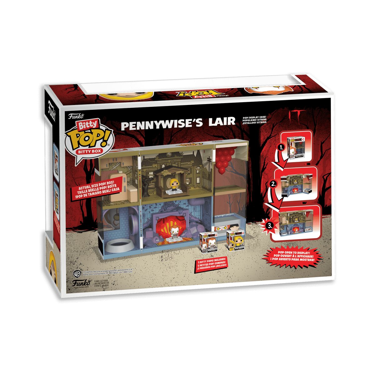 Bitty Pop! Bitty Box Pennywise Lair - Figurine Bitty Pop! IT - vue 6