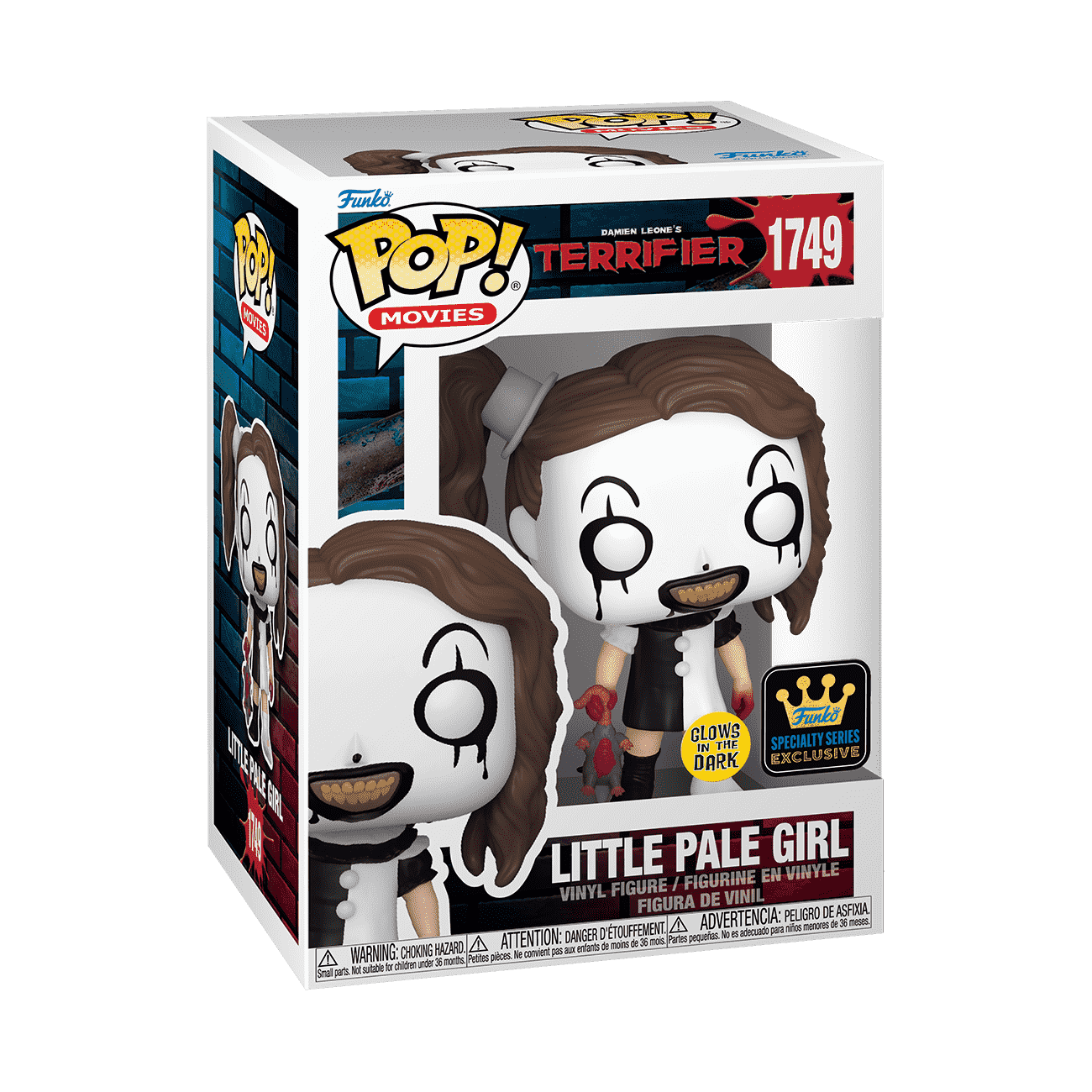 Pop! Little Pale Girl (Glow) - Figurine Pop! Terrifier - vue 2