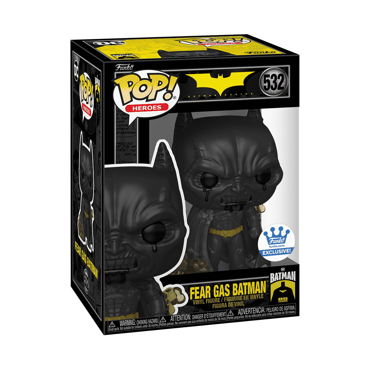 Pop! Fear Gas Batman - Figurine Pop! DC Comics - vue 3