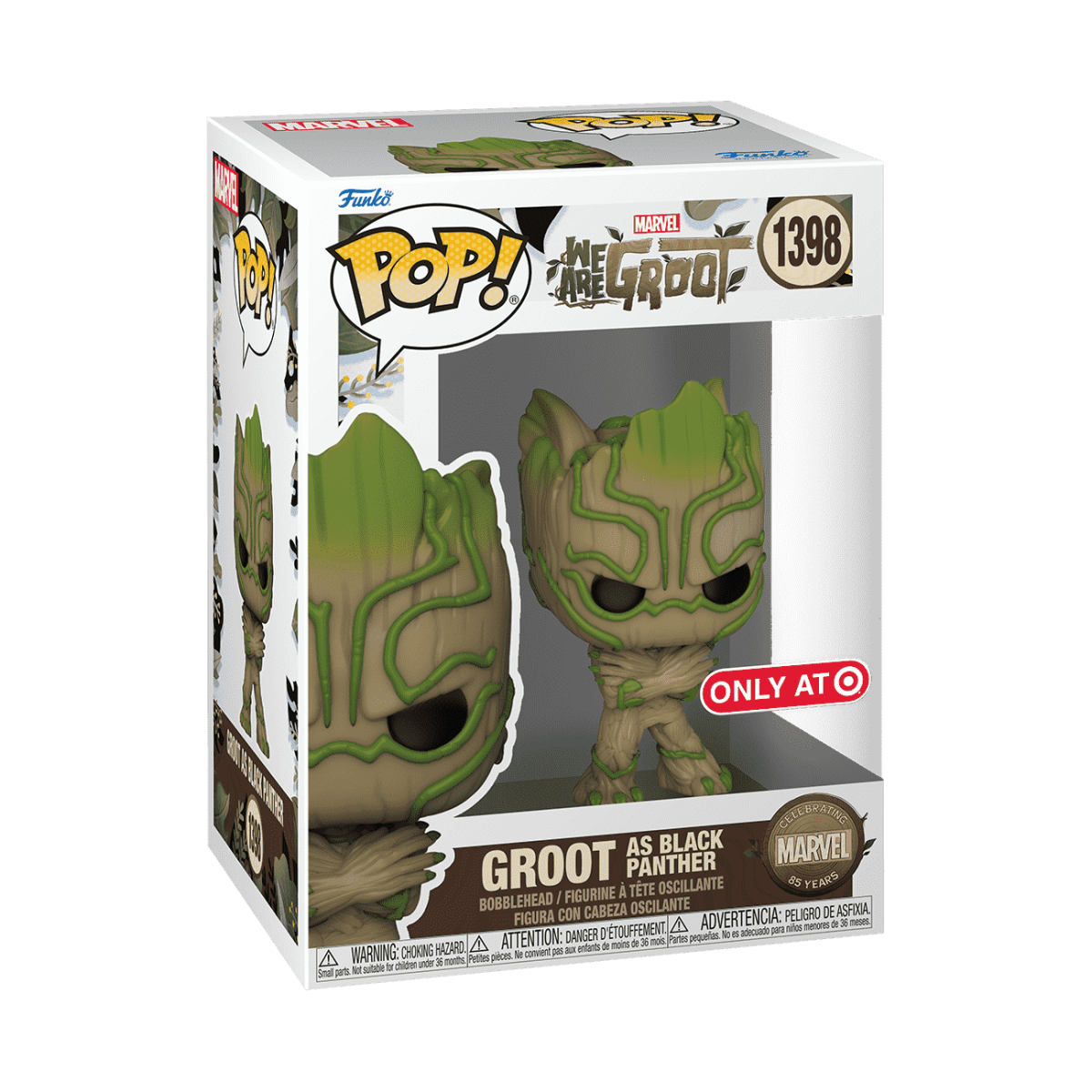 Pop! Groot as Black Panther - Figurine Pop! Marvel - vue 2