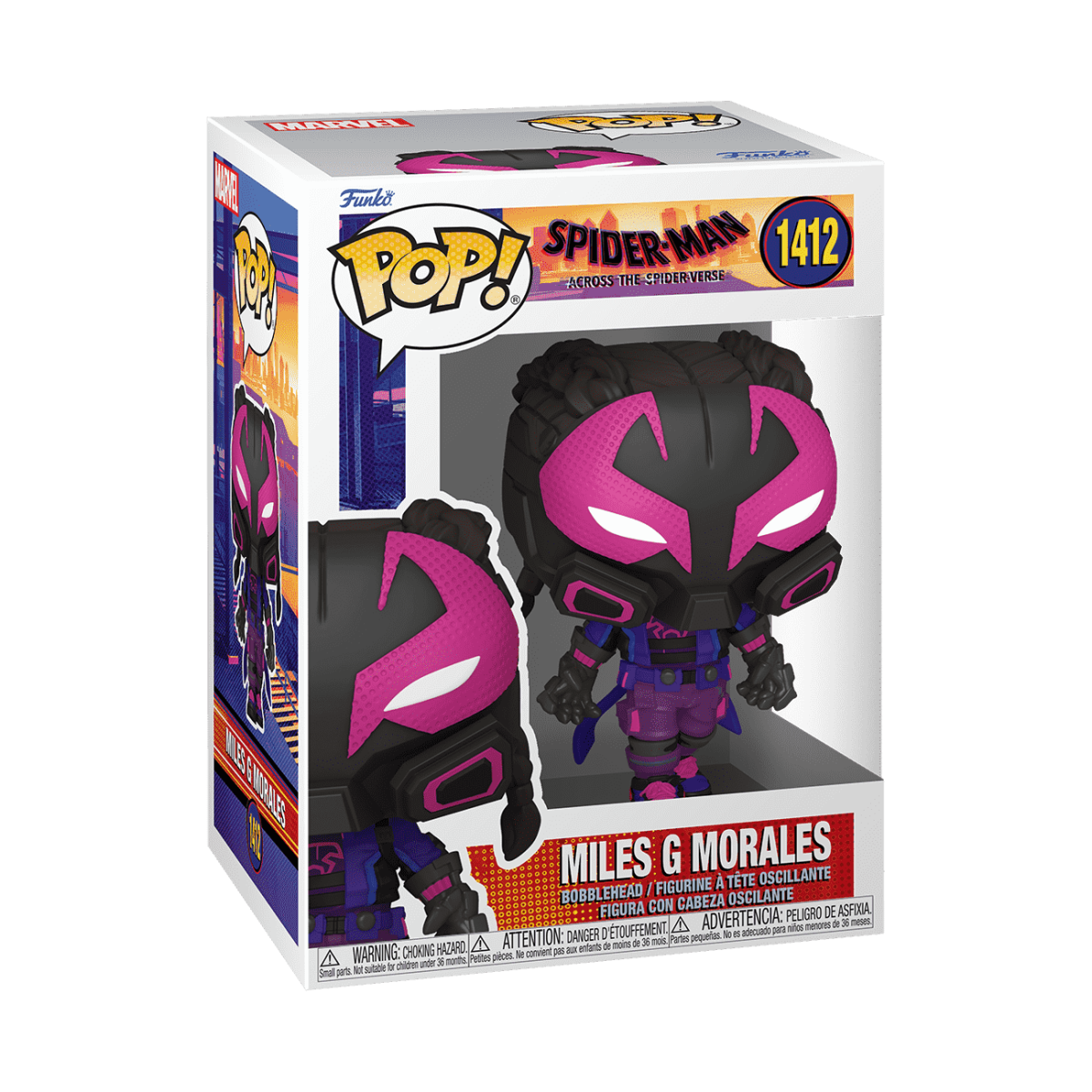 Pop! Miles G Morales - Figurine Pop! Marvel - vue 2