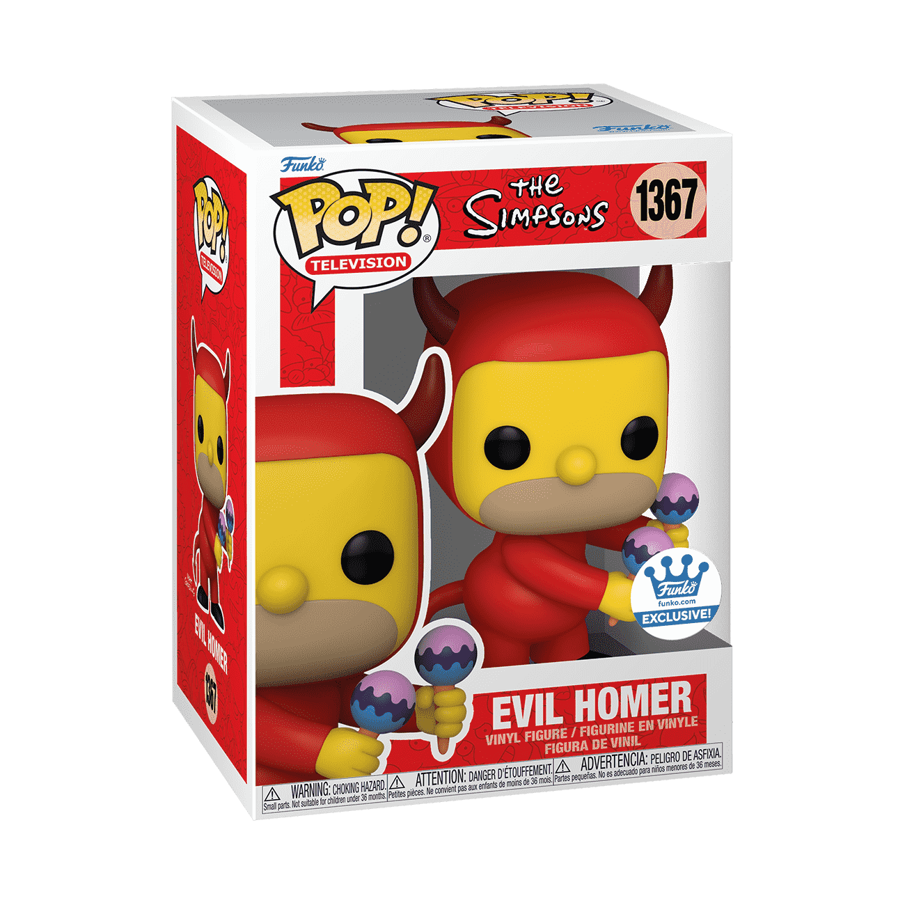 Pop! Evil Homer - Figurine Pop! The Simpsons - vue 3
