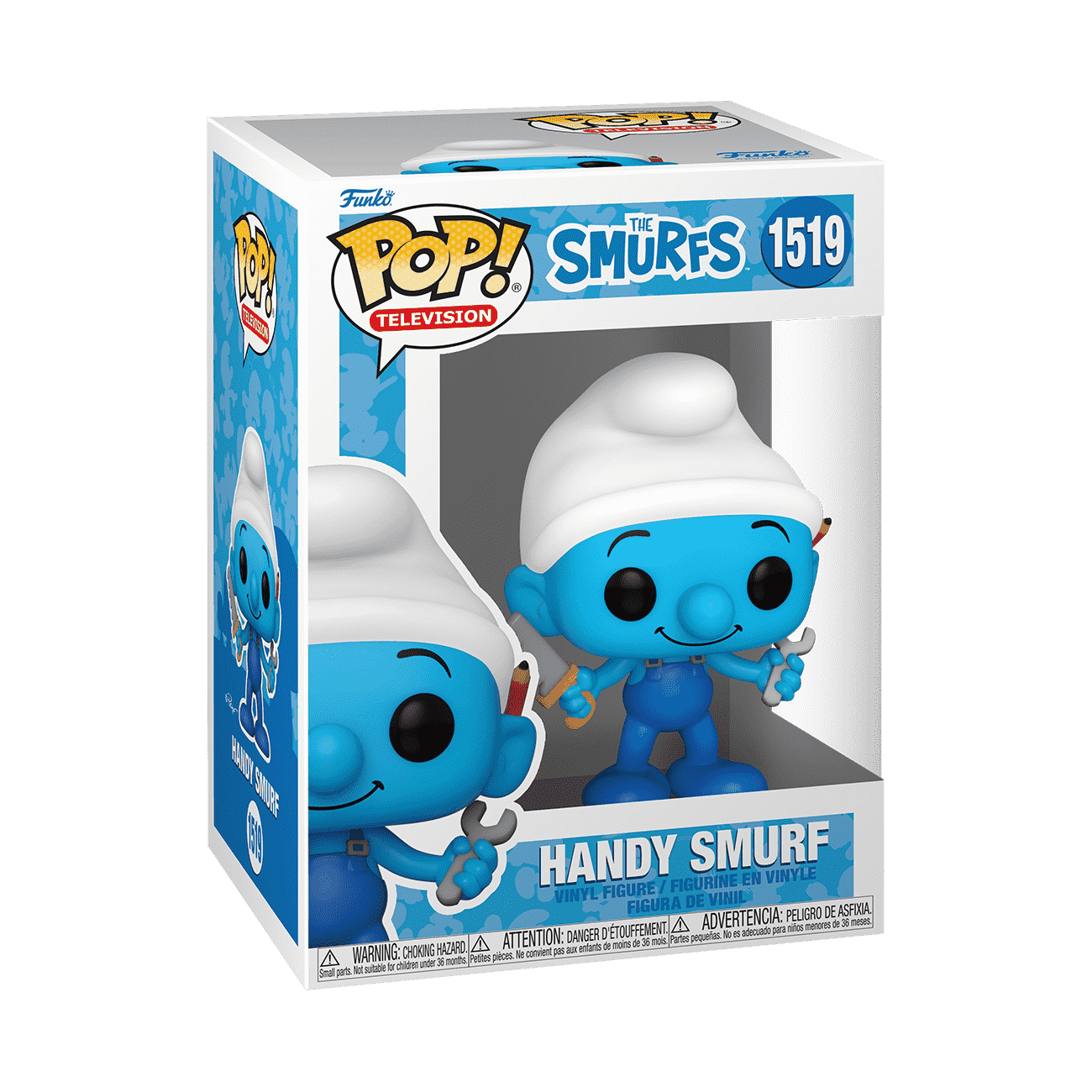 Pop! Handy Smurf - Figurine Pop! The Smurfs - vue 2