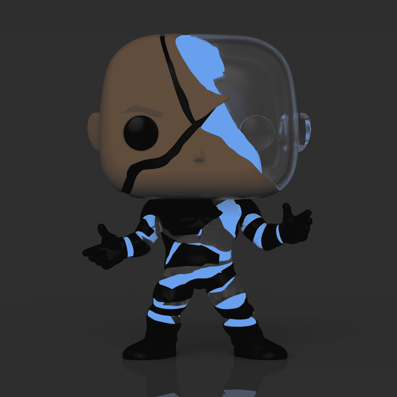 Pop! Mr. Nobody (Glow) - Figurine Pop! DC Comics - vue 2