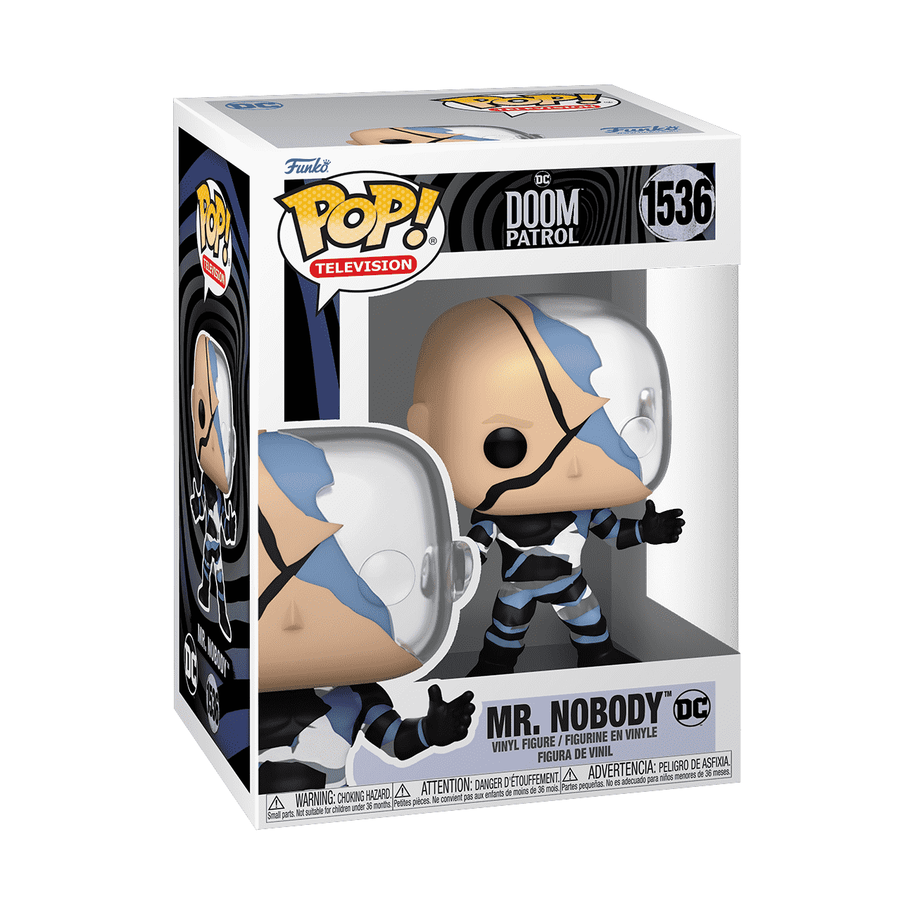 Pop! Mr. Nobody (Glow) - Figurine Pop! DC Comics - vue 3