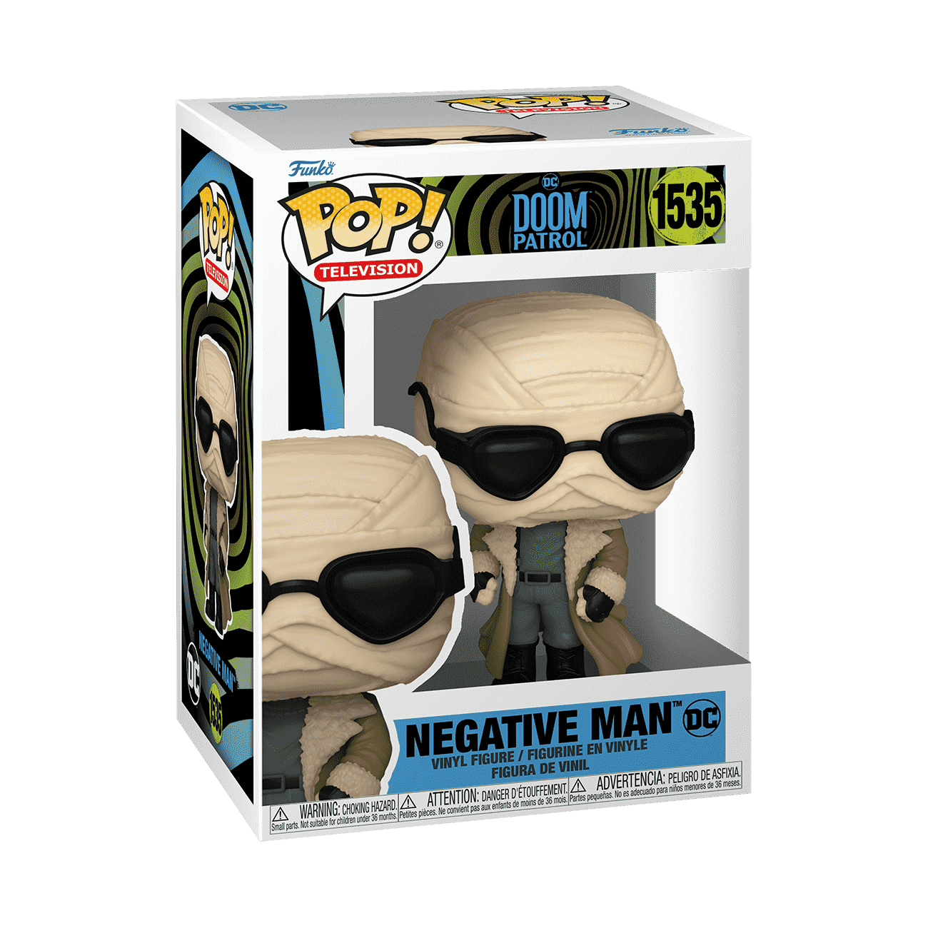 Pop! Negative Man - Figurine Pop! DC Comics - vue 2