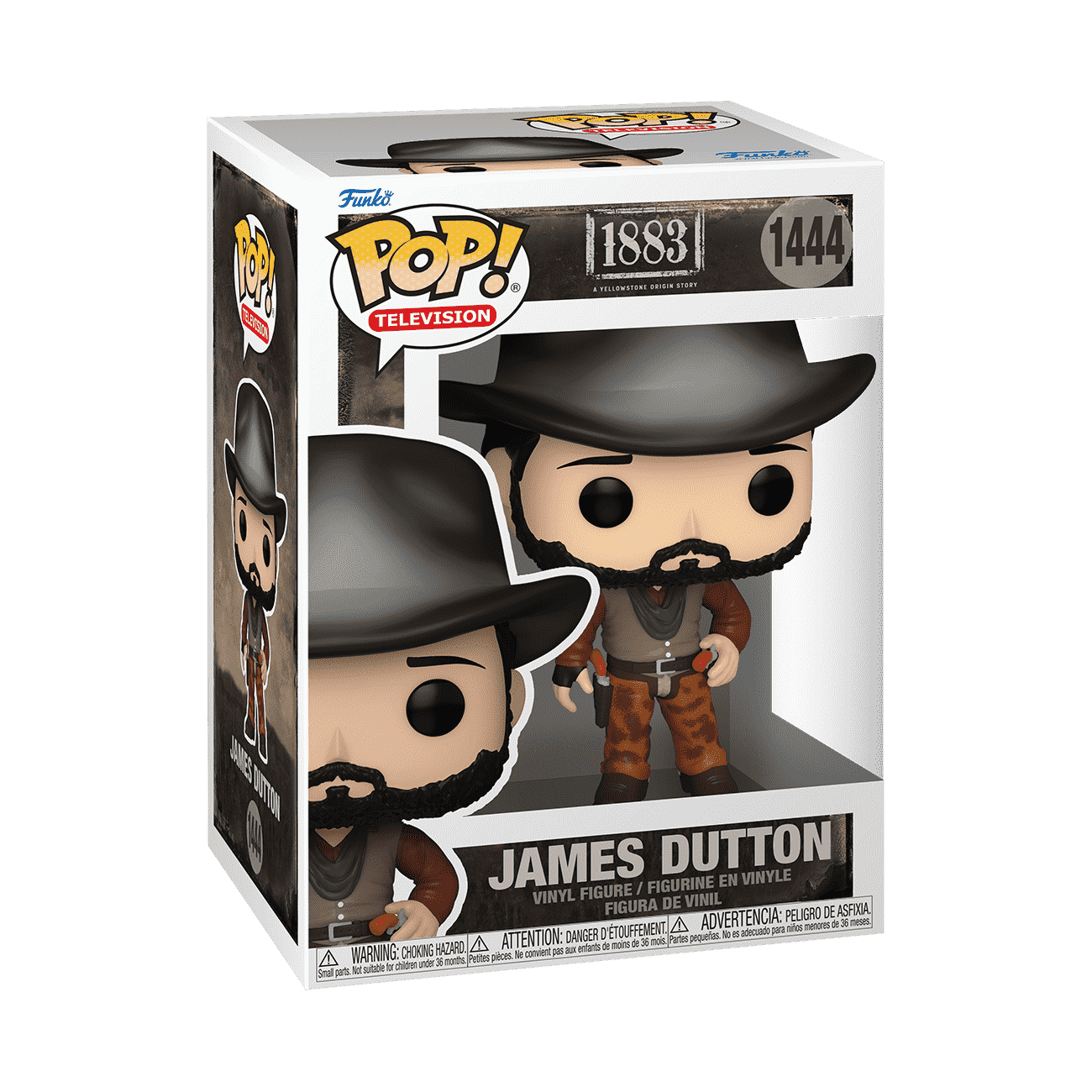 Pop! James Dutton - Figurine Pop! 1883 - vue 2