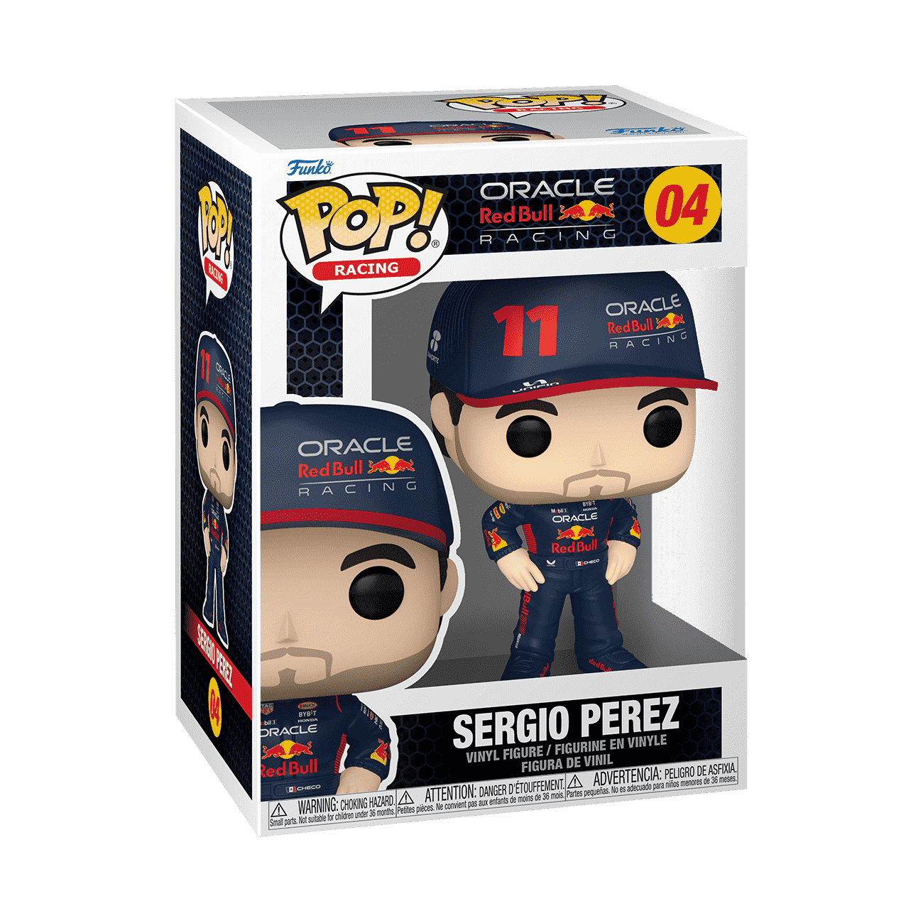 Pop! Sergio Perez - Figurine Pop! Oracle Red Bull Racing - vue 2
