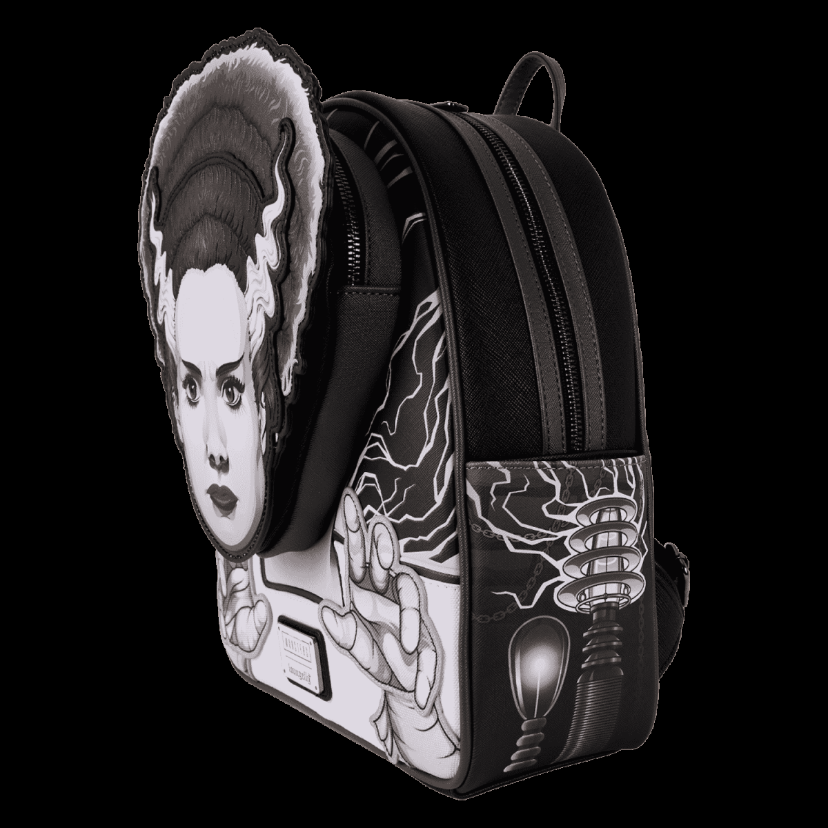 Universal Monsters Exclusive The Bride Of Frankenstein Glow Mini Backpack - Figurine Bags Universal Monsters - vue 4