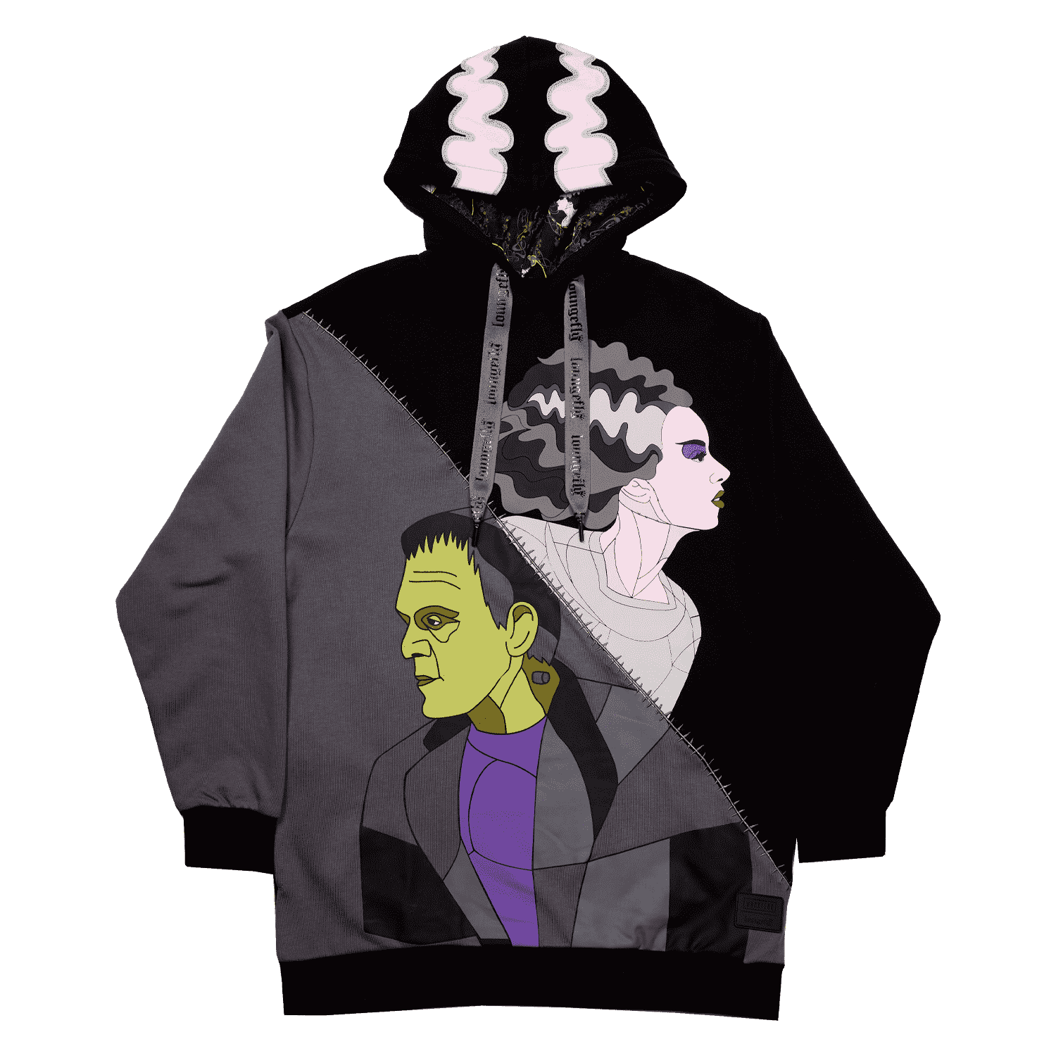 Universal Monsters The Bride Of Frankenstein Unisex Hoodie - Figurine Apparel