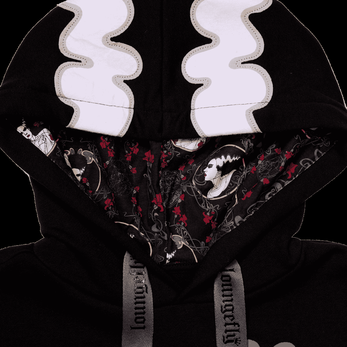 Universal Monsters The Bride Of Frankenstein Unisex Hoodie - Figurine Apparel Universal Monsters - vue 6