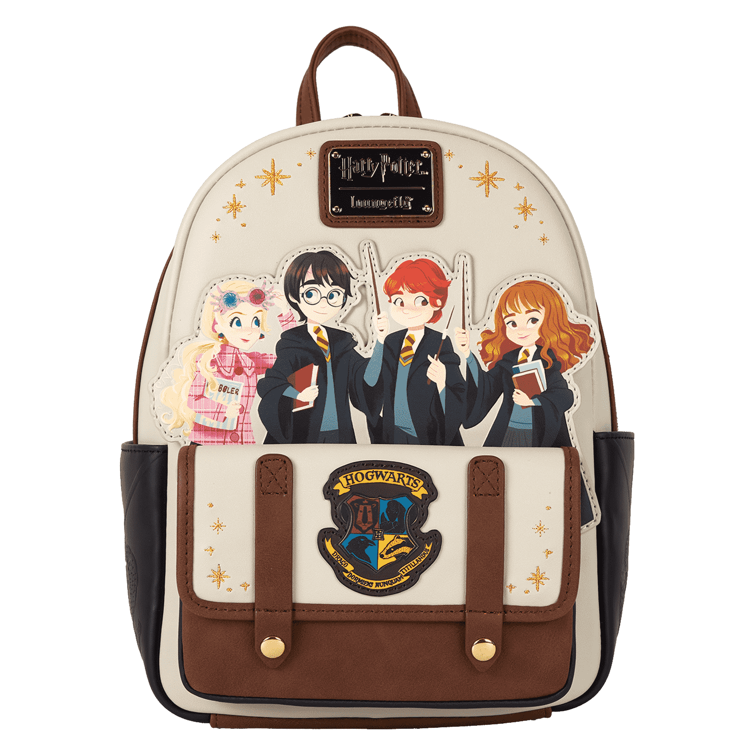 Harry Potter Hogwarts Flap Pocket Mini Backpack - Figurine Bags