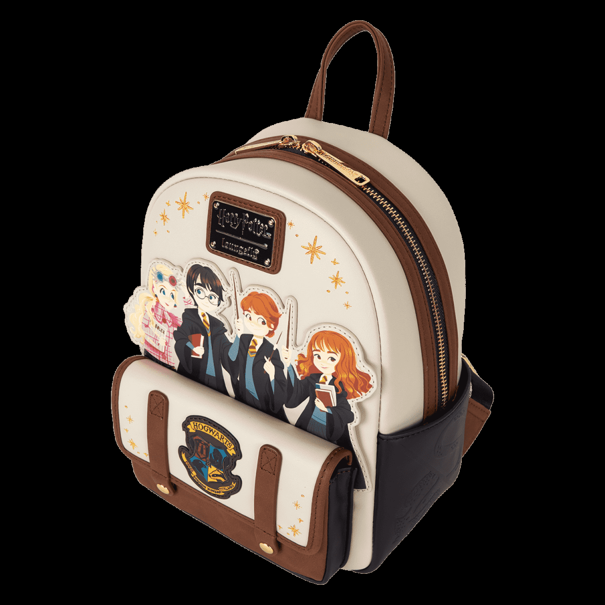 Harry Potter Hogwarts Flap Pocket Mini Backpack - Figurine Bags Harry Potter - vue 4