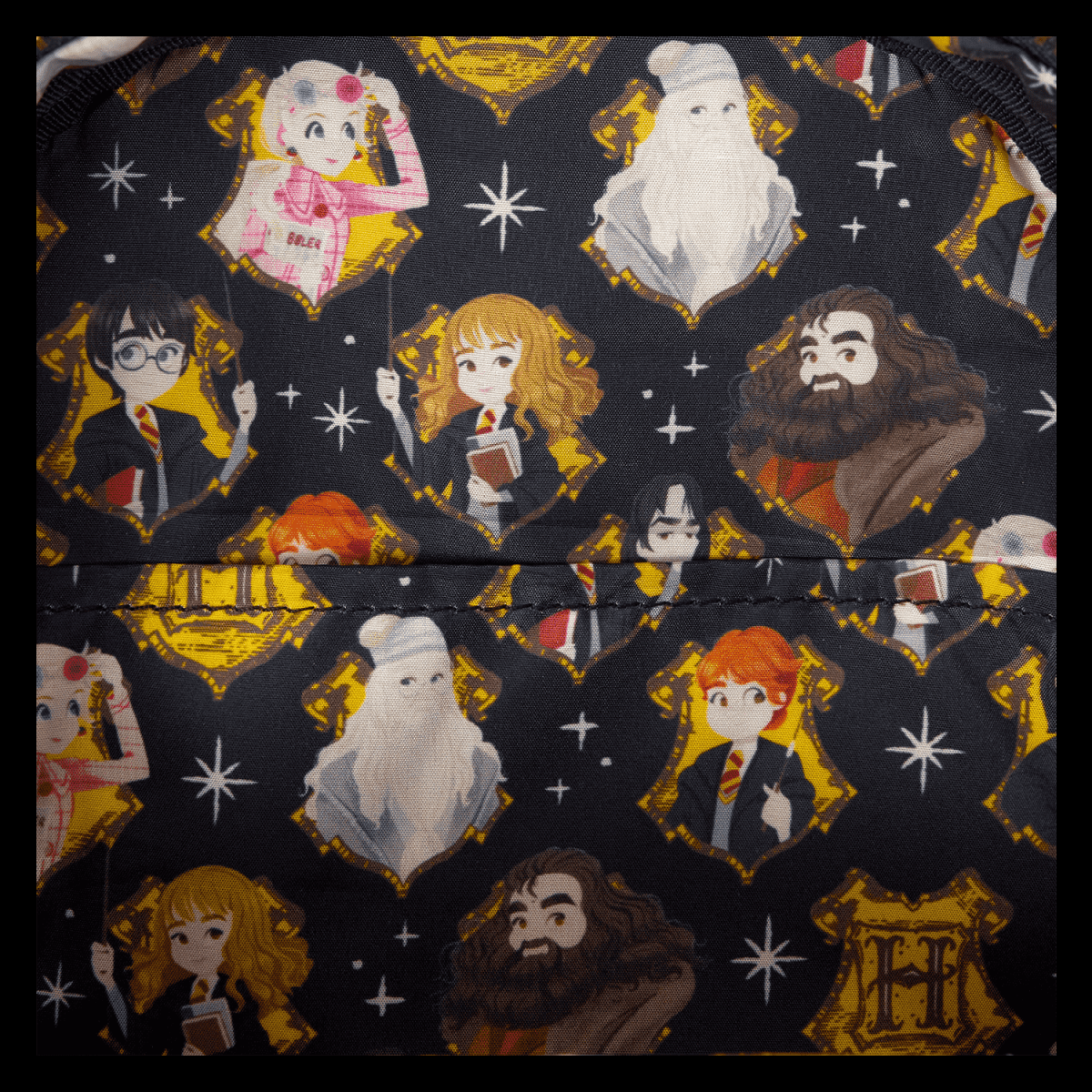 Harry Potter Hogwarts Flap Pocket Mini Backpack - Figurine Bags Harry Potter - vue 7