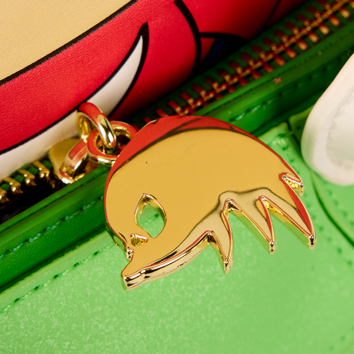 Sonic The Hedgehog Limited Edition Knuckles Emerald Glitter Mini Backpack - Figurine Bags Sonic The Hedgehog - vue 6