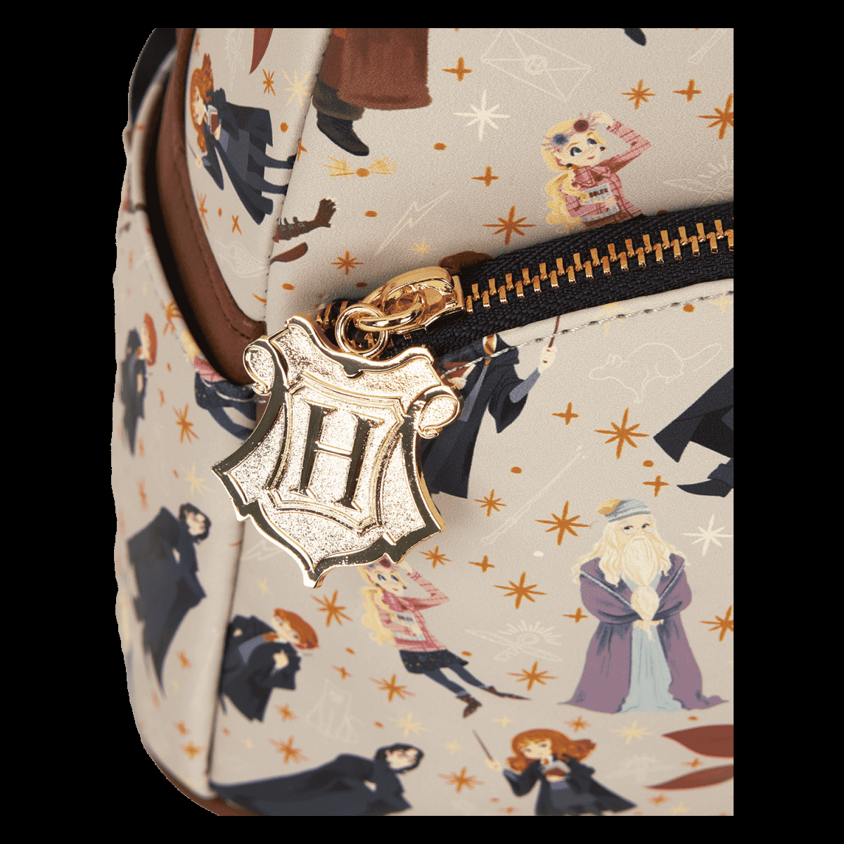 Harry Potter Hogwarts All-Over Print Mini Backpack - Figurine Bags Harry Potter - vue 5