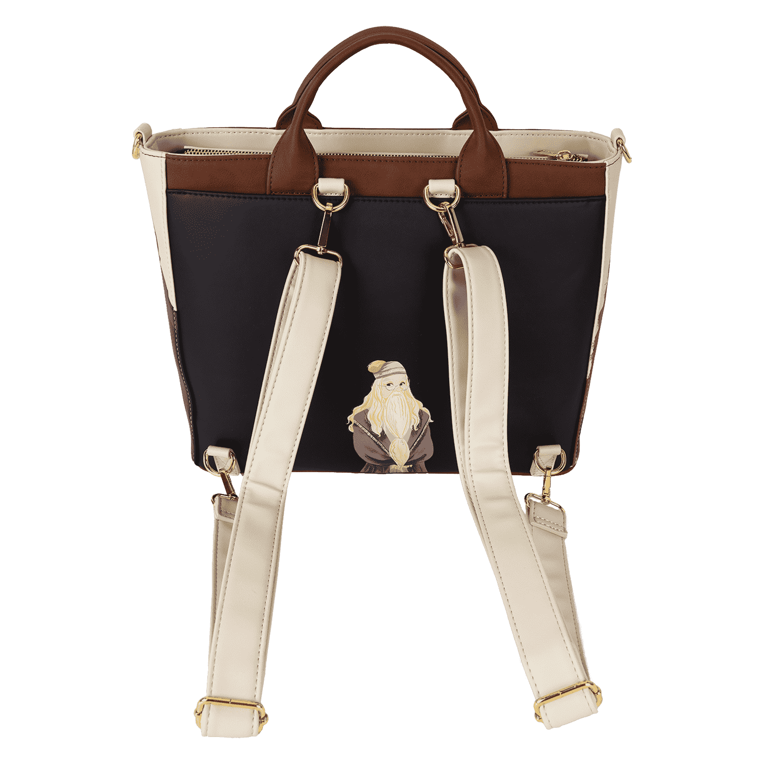Harry Potter Hogwarts Convertible Backpack & Tote Crossbody Bag - Figurine Bags Harry Potter - vue 12