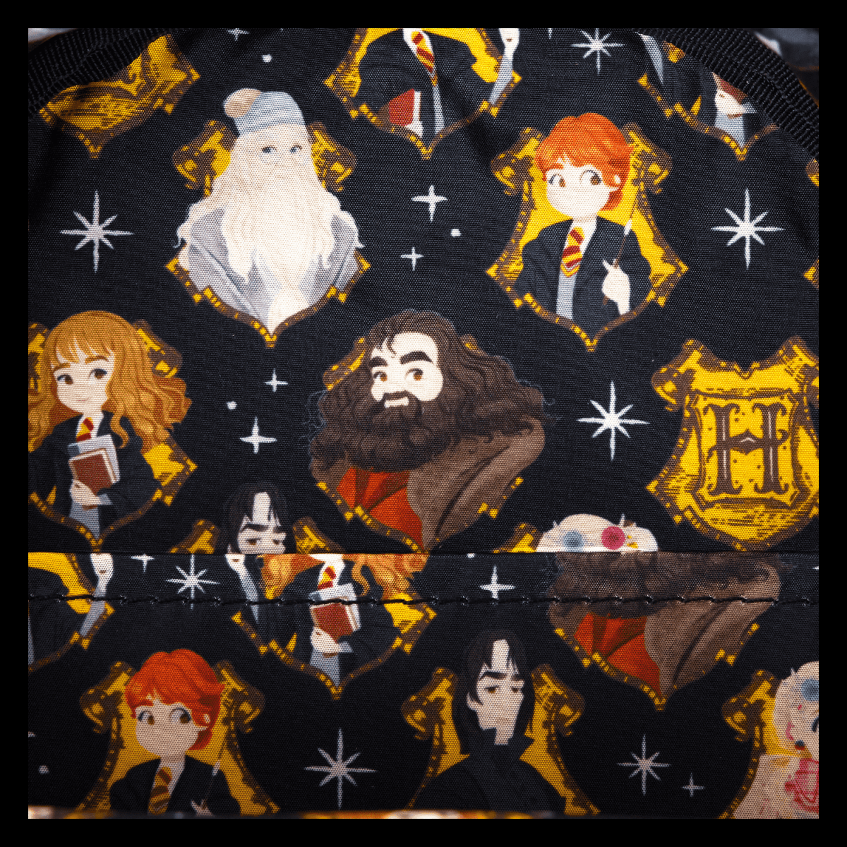 Harry Potter Hogwarts Convertible Backpack & Tote Crossbody Bag - Figurine Bags Harry Potter - vue 13