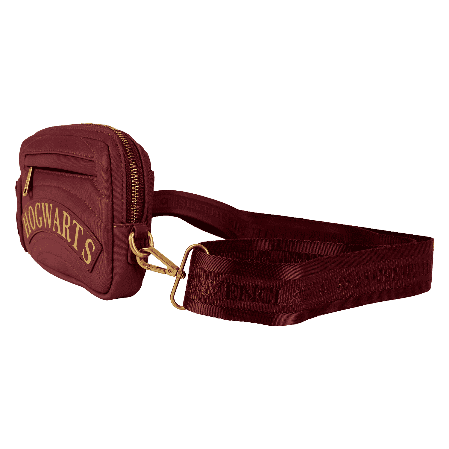 Harry Potter Hogwarts House Canvas Sling Crossbody Bag with Coin Bag - Figurine Bags Harry Potter - vue 3