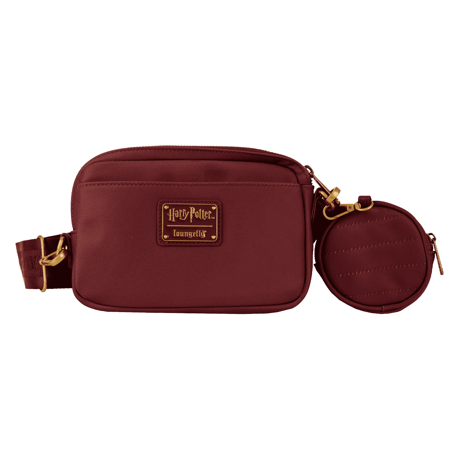 Harry Potter Hogwarts House Canvas Sling Crossbody Bag with Coin Bag - Figurine Bags Harry Potter - vue 4