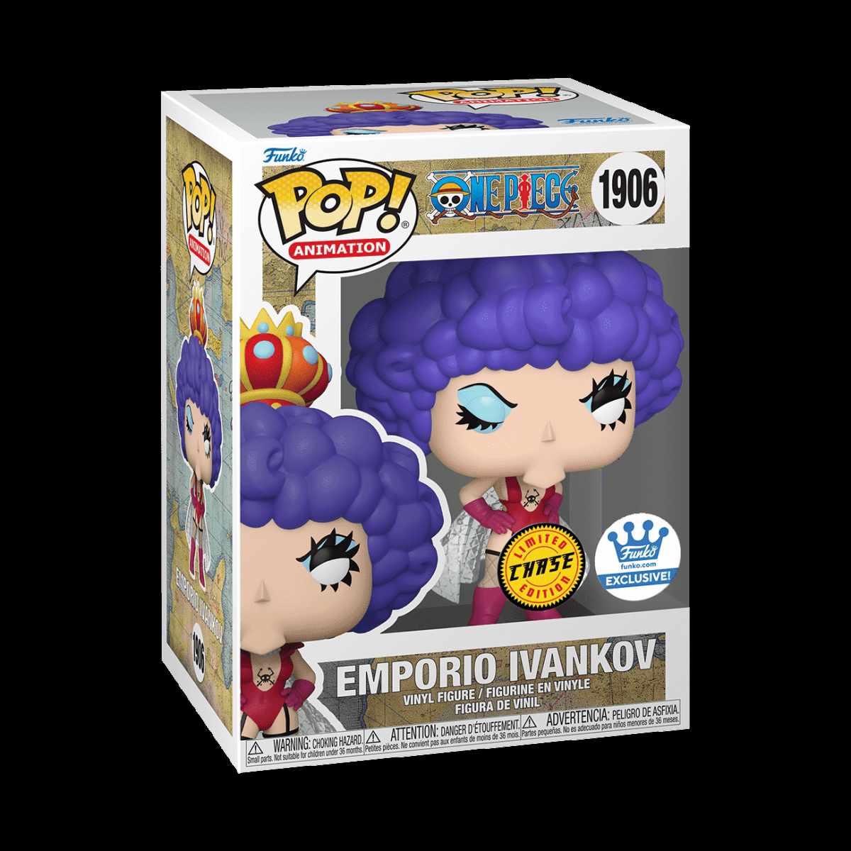 Pop! Emporio Ivankov with Pop! Protector - Figurine Pop! One Piece - vue 6