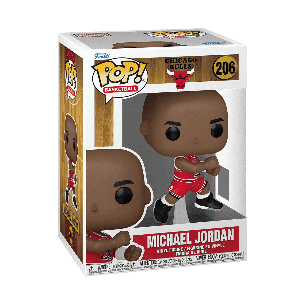 Pop! Michael Jordan (1989 Playoffs) - Figurine Pop! NBA - vue 2