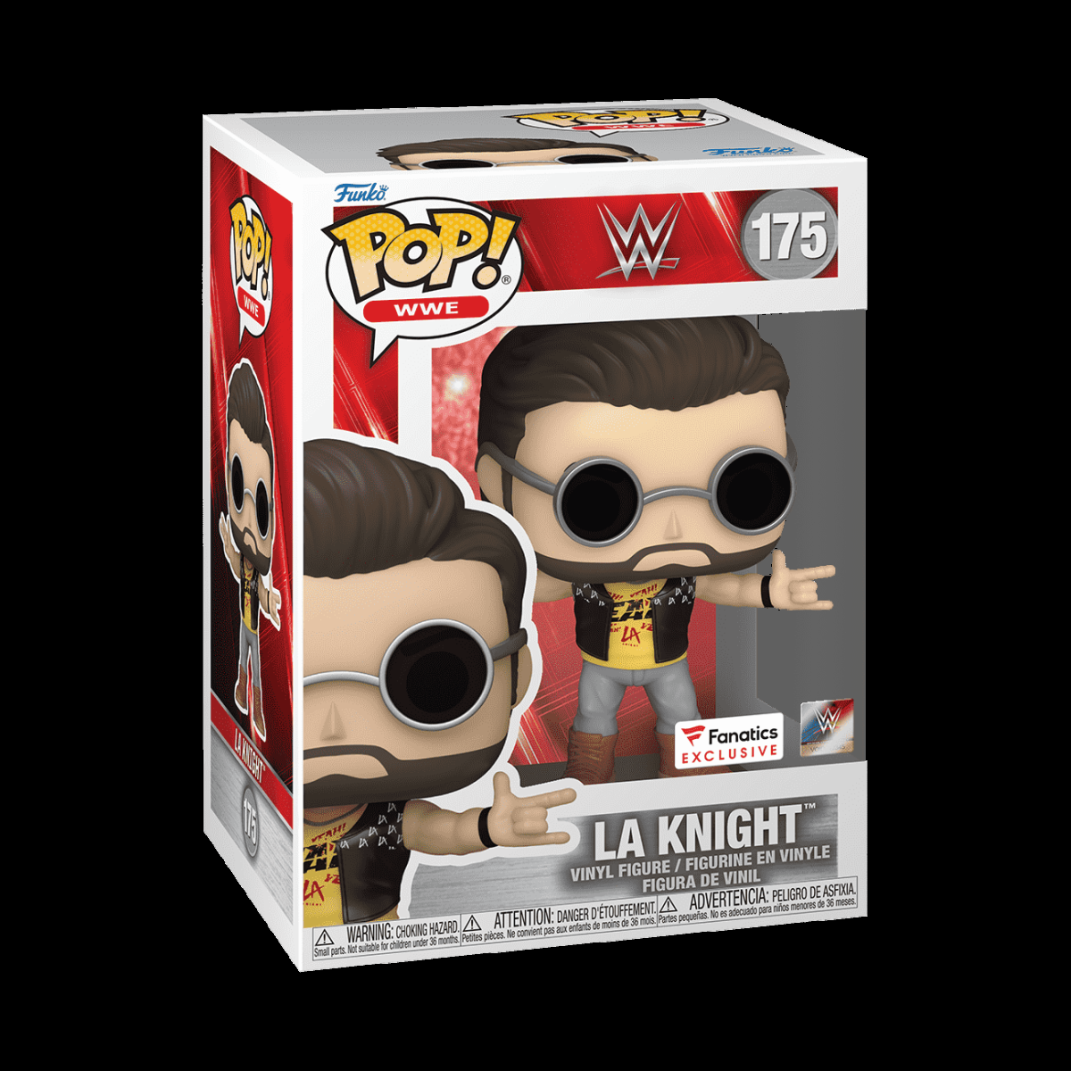 Pop! LA Knight (Yellow Shirt) - Figurine Pop! WWE - vue 2