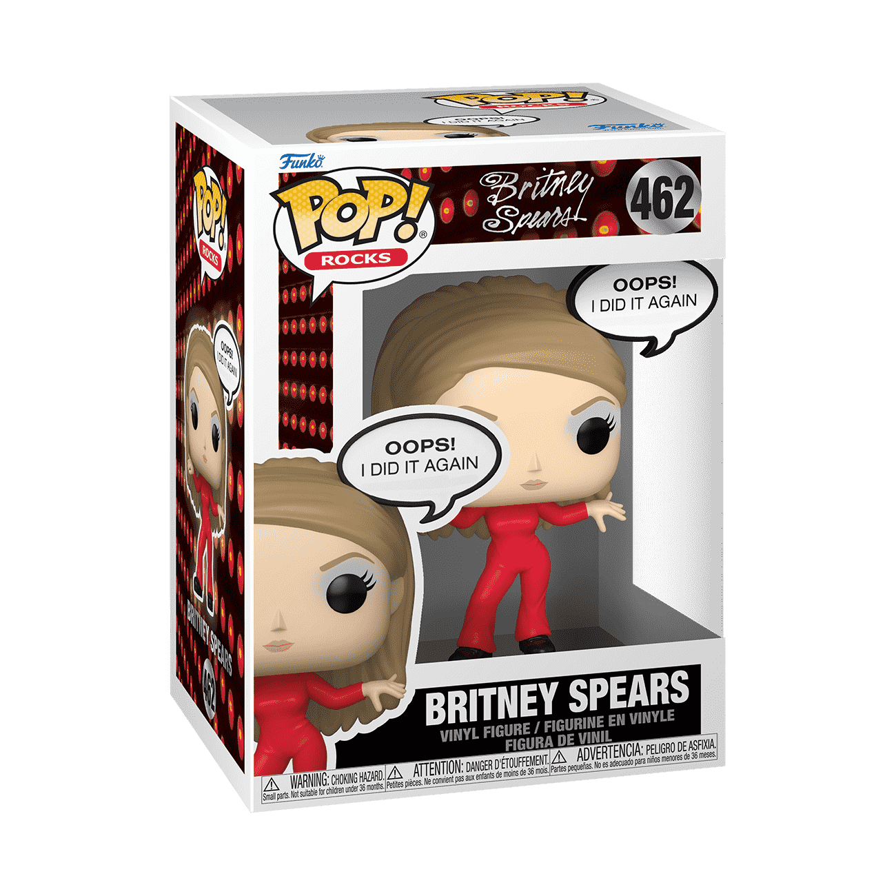 Pop! Britney Spears (Oops! I Did It Again) - Figurine Pop! Britney Spears - vue 2