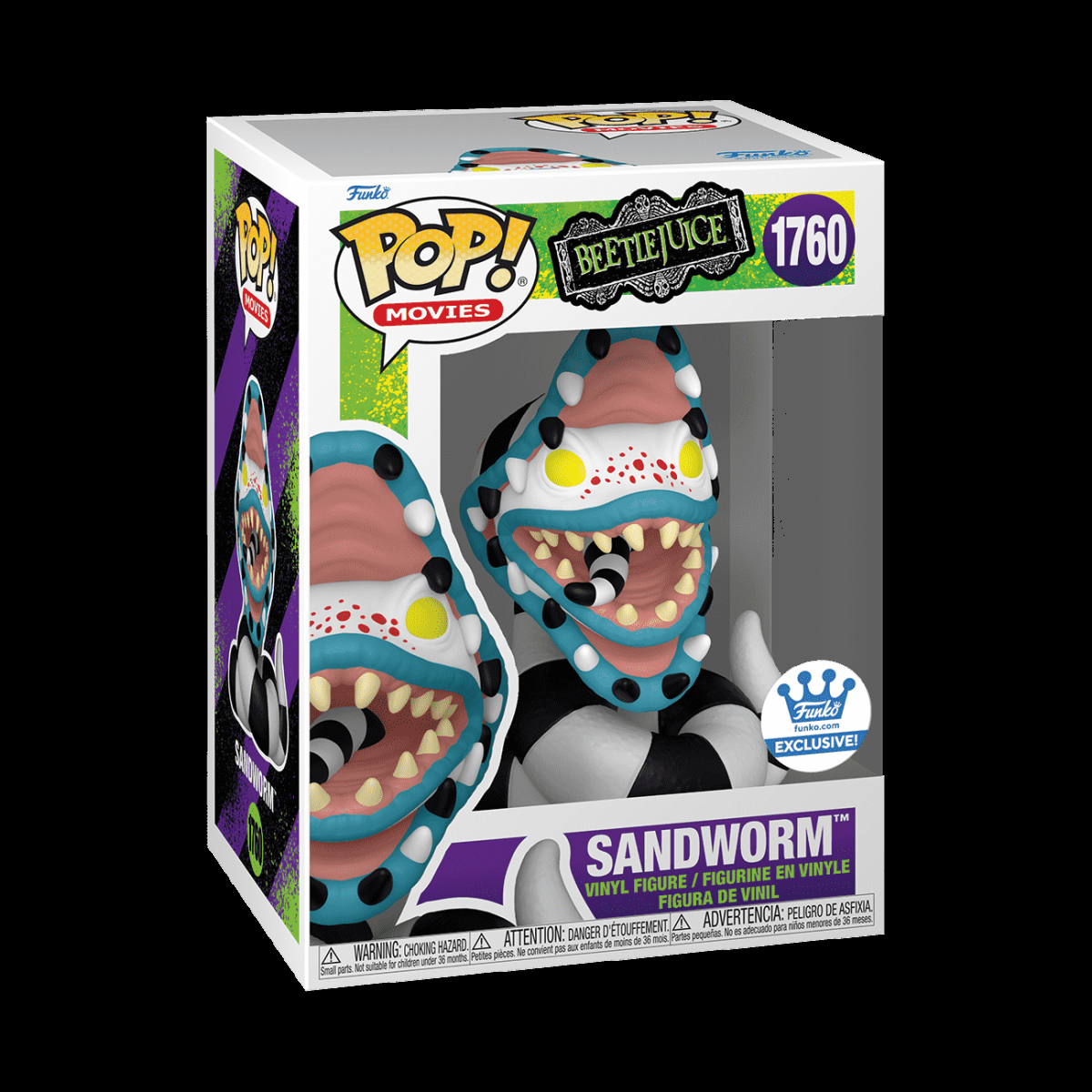 Pop! Sandworm - Figurine Pop! Beetlejuice - vue 3