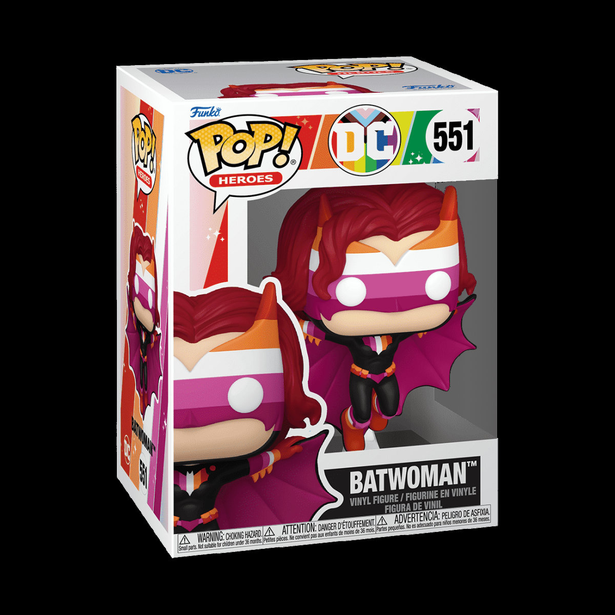 Pop! Batwoman (Pride Flag) - Figurine Pop! DC Comics - vue 2