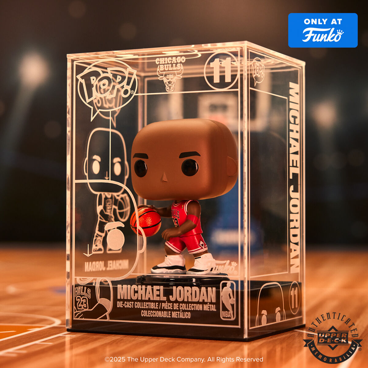 Pop! Die-Cast Michael Jordan - Figurine Pop! NBA - vue 2