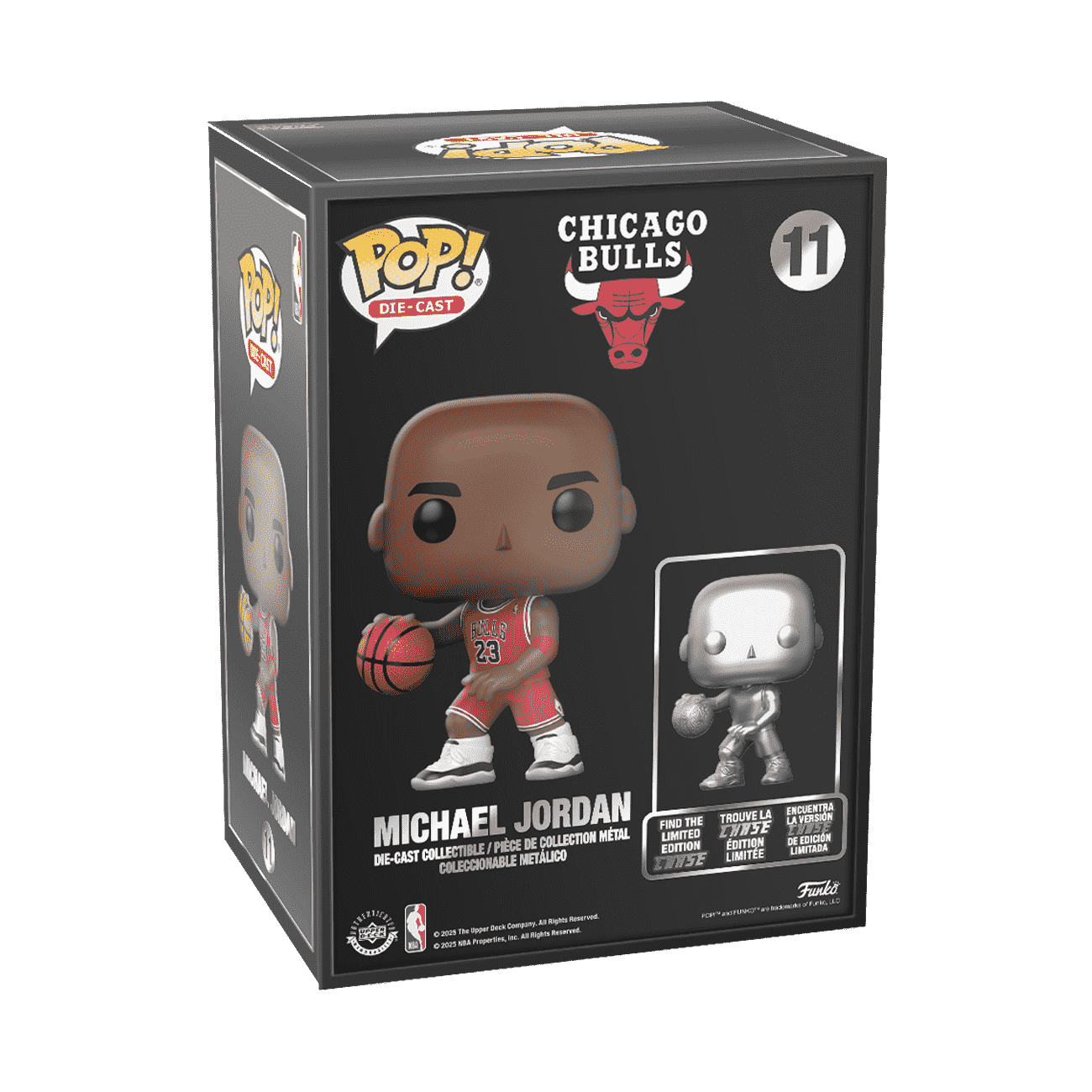 Pop! Die-Cast Michael Jordan - Figurine Pop! NBA - vue 6