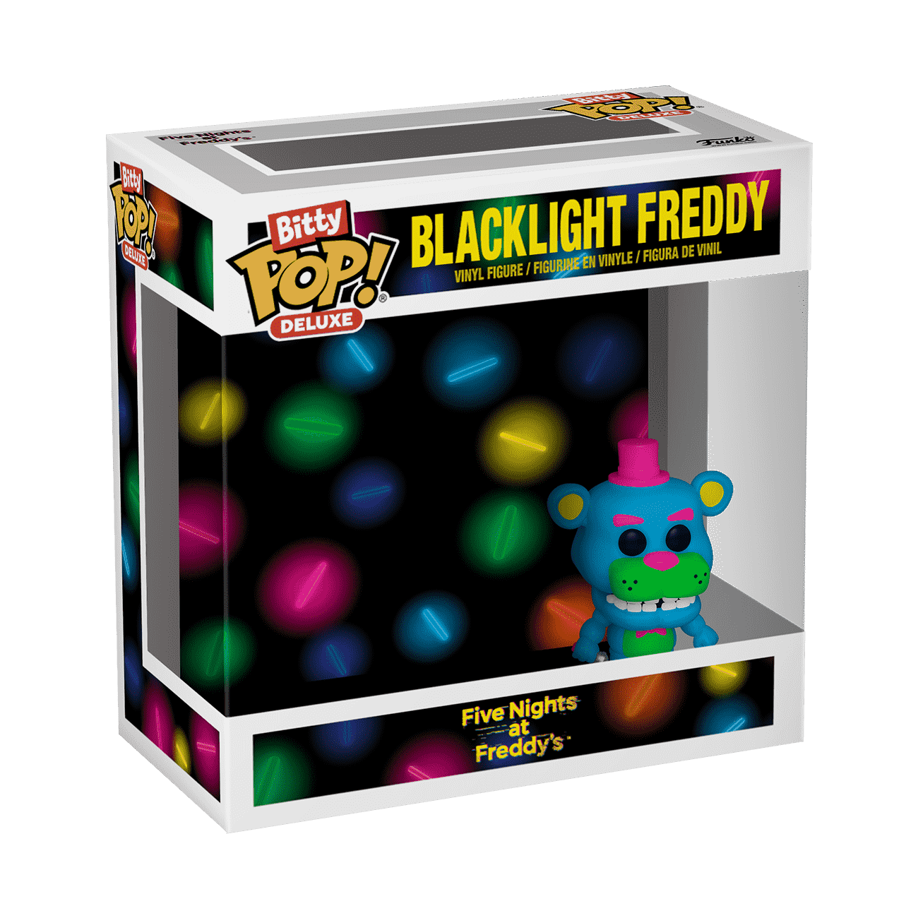 Bitty Pop! Deluxe Blacklight Freddy - Figurine Bitty Pop!