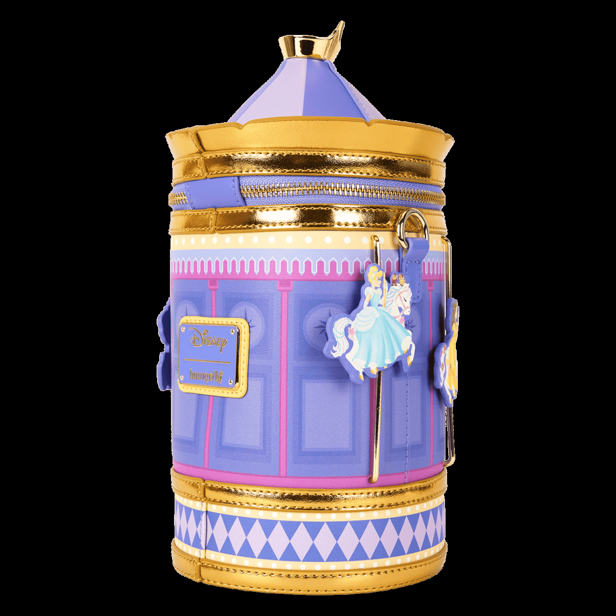 Disney Princess Exclusive Carousel Figural Crossbody Bag - Figurine Bags Disney - vue 6