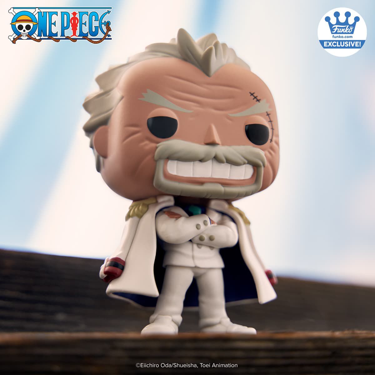 Pop! Monkey D. Garp with Pop! Protector - Figurine Pop! One Piece - vue 2
