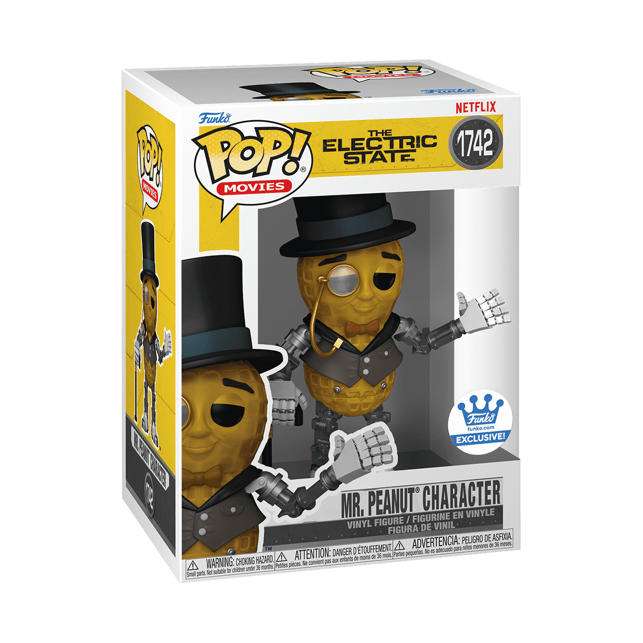 Pop! Mr. Peanut Character - Figurine Pop! The Electric State - vue 3