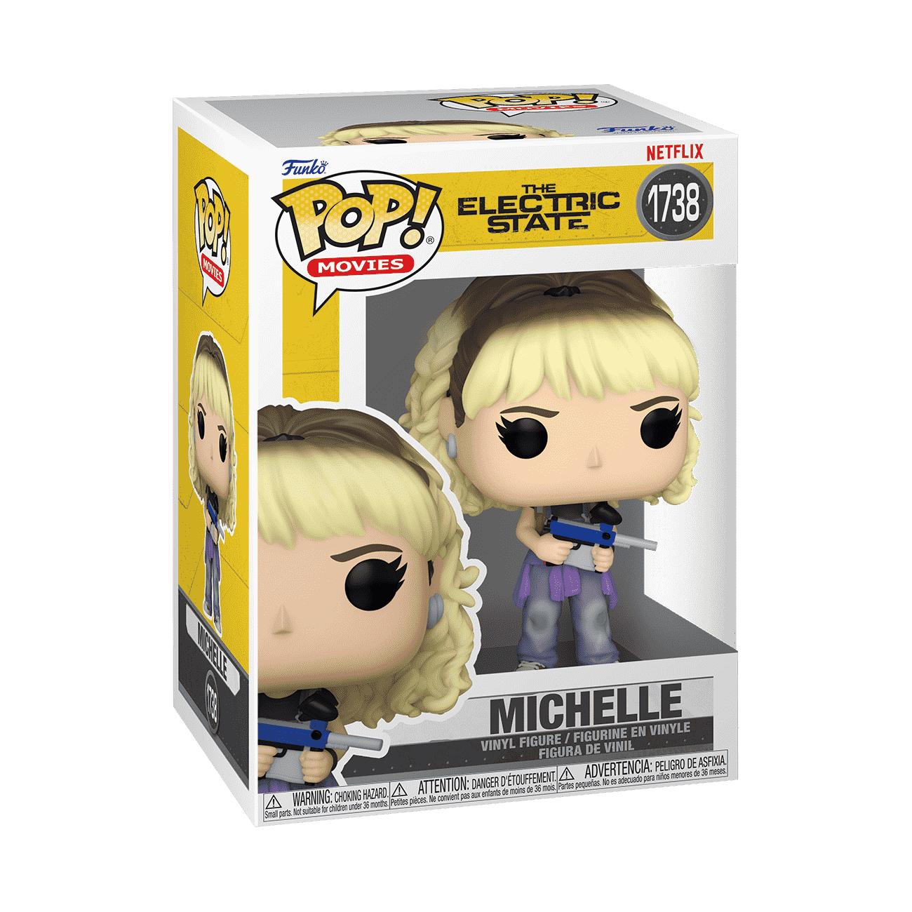 Pop! Michelle with Paintball Gun - Figurine Pop! The Electric State - vue 2
