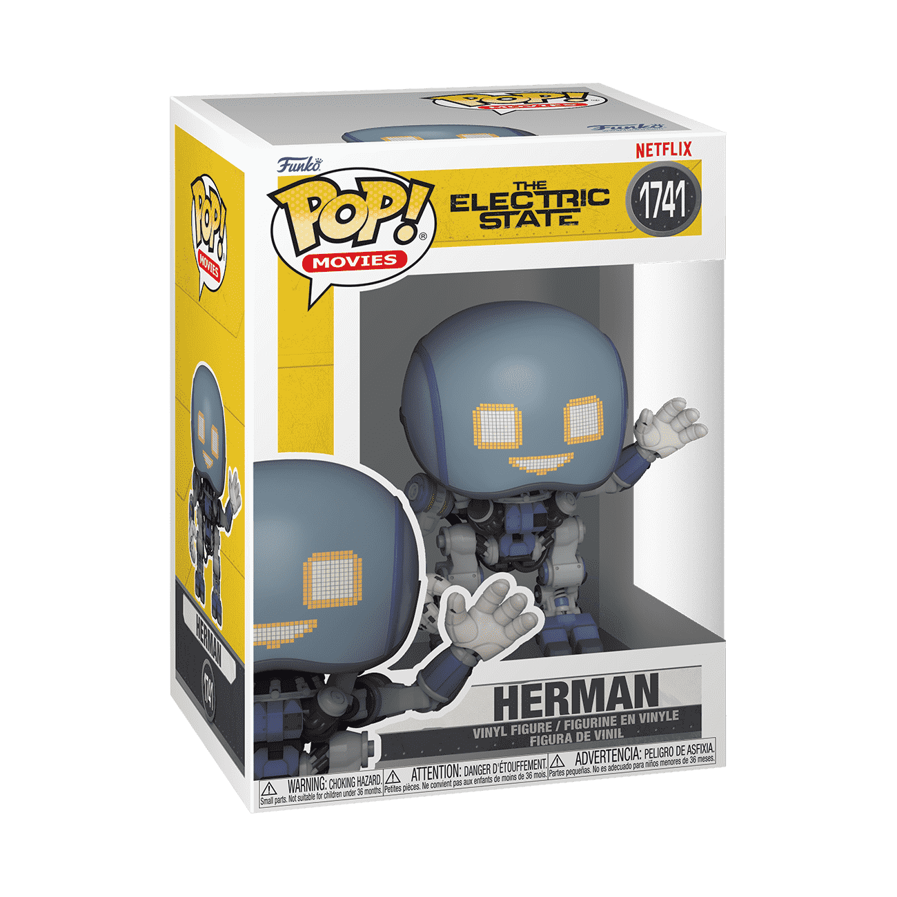 Pop! Herman (Robot) - Figurine Pop! The Electric State - vue 2