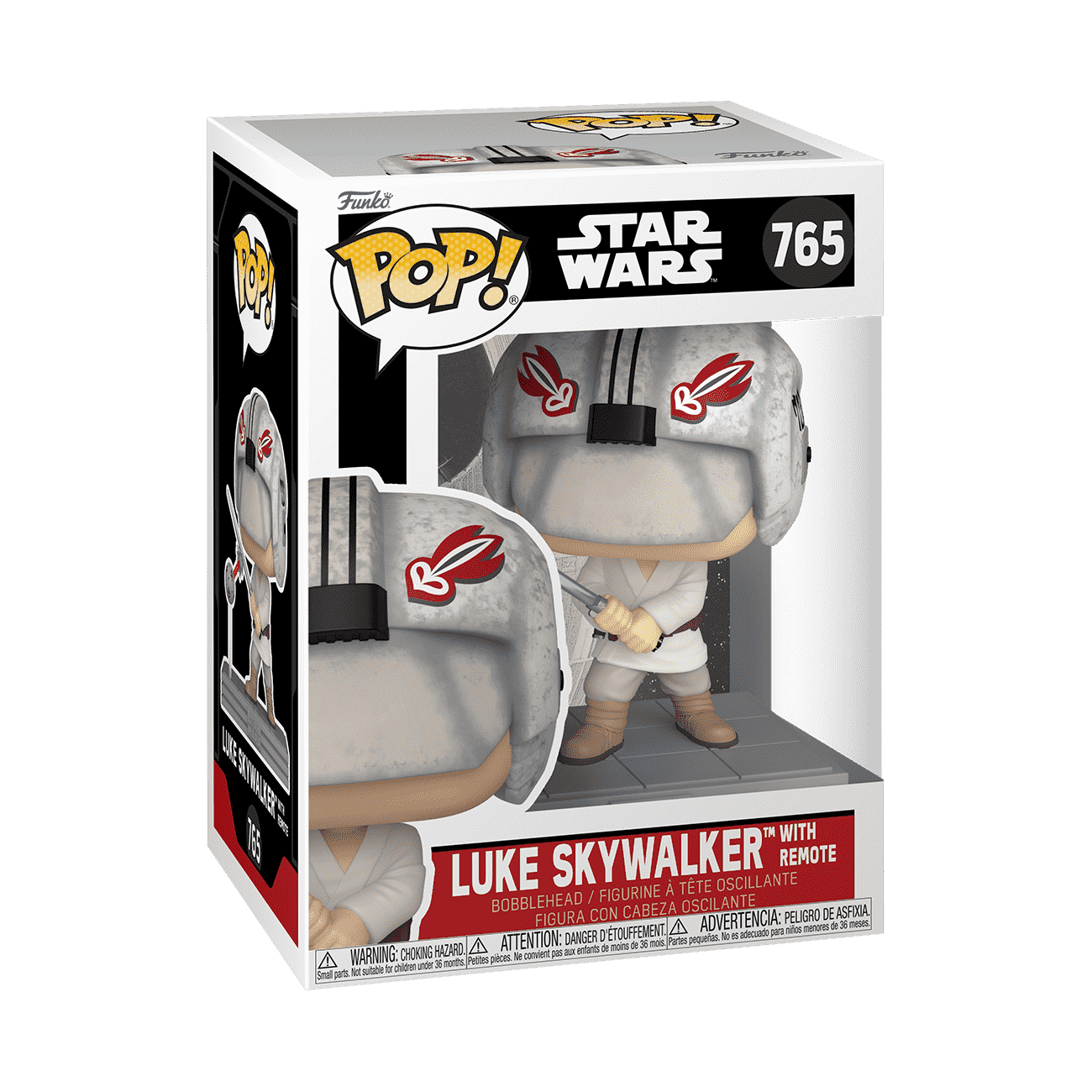 Pop! Luke Skywalker with Remote - Figurine Pop! Star Wars - vue 2