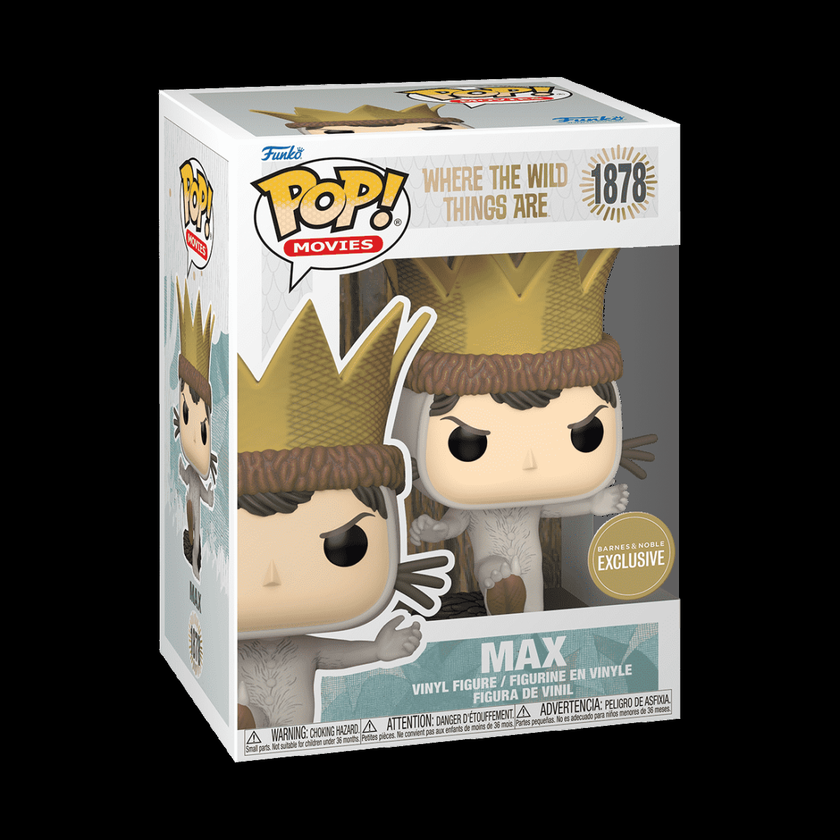 Pop! Max (King of the Wild Things) - Figurine Pop! Where the Wild Things Are - vue 2