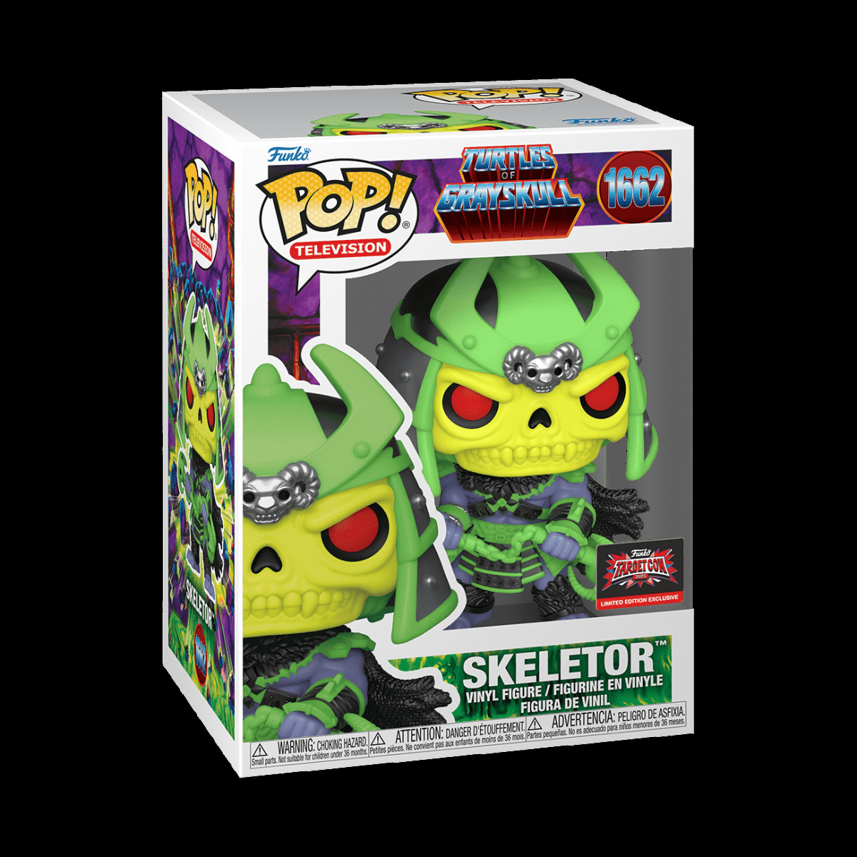 Pop! Skeletor (Turtles of Grayskull) - Figurine Pop! Masters of the Universe - vue 2