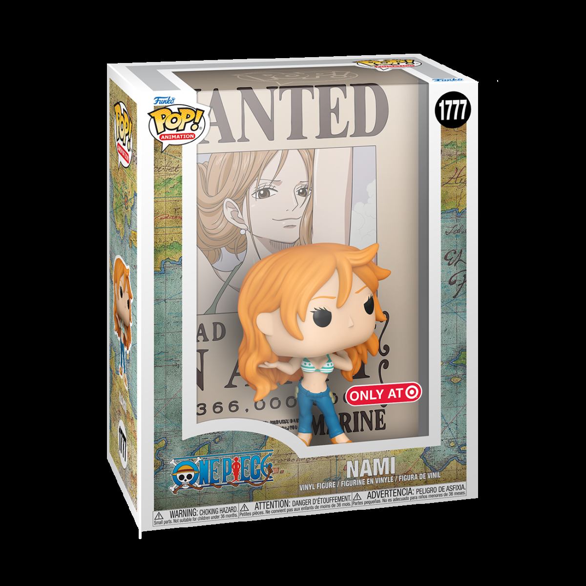 Pop! Poster Nami (Wanted) - Figurine Pop! One Piece - vue 2