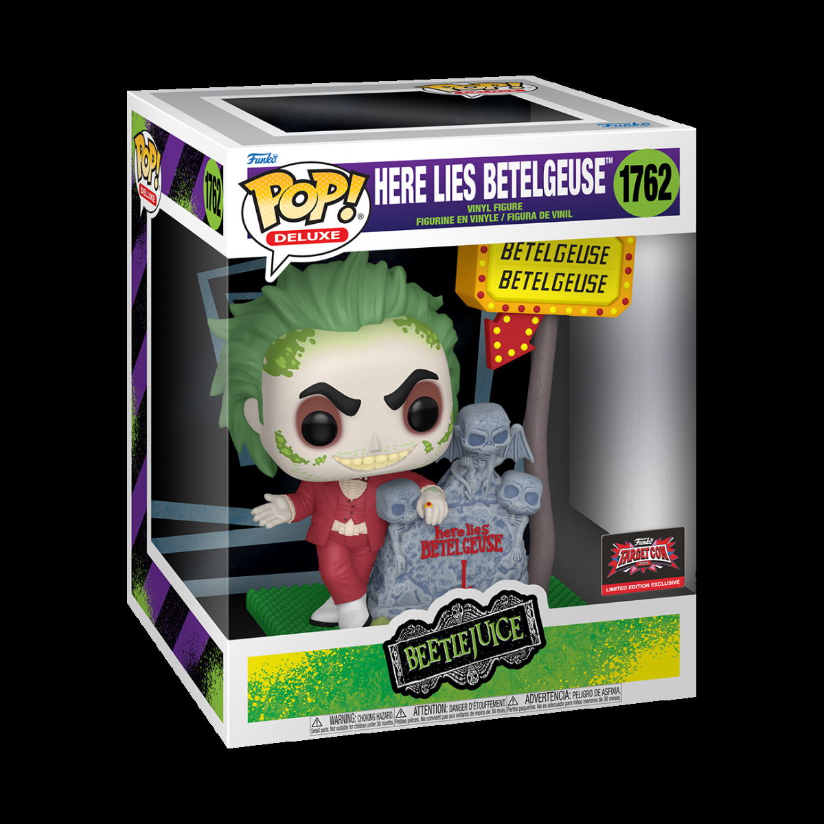 Pop! Deluxe Here Lies Betelgeuse - Figurine Pop! Beetlejuice - vue 2