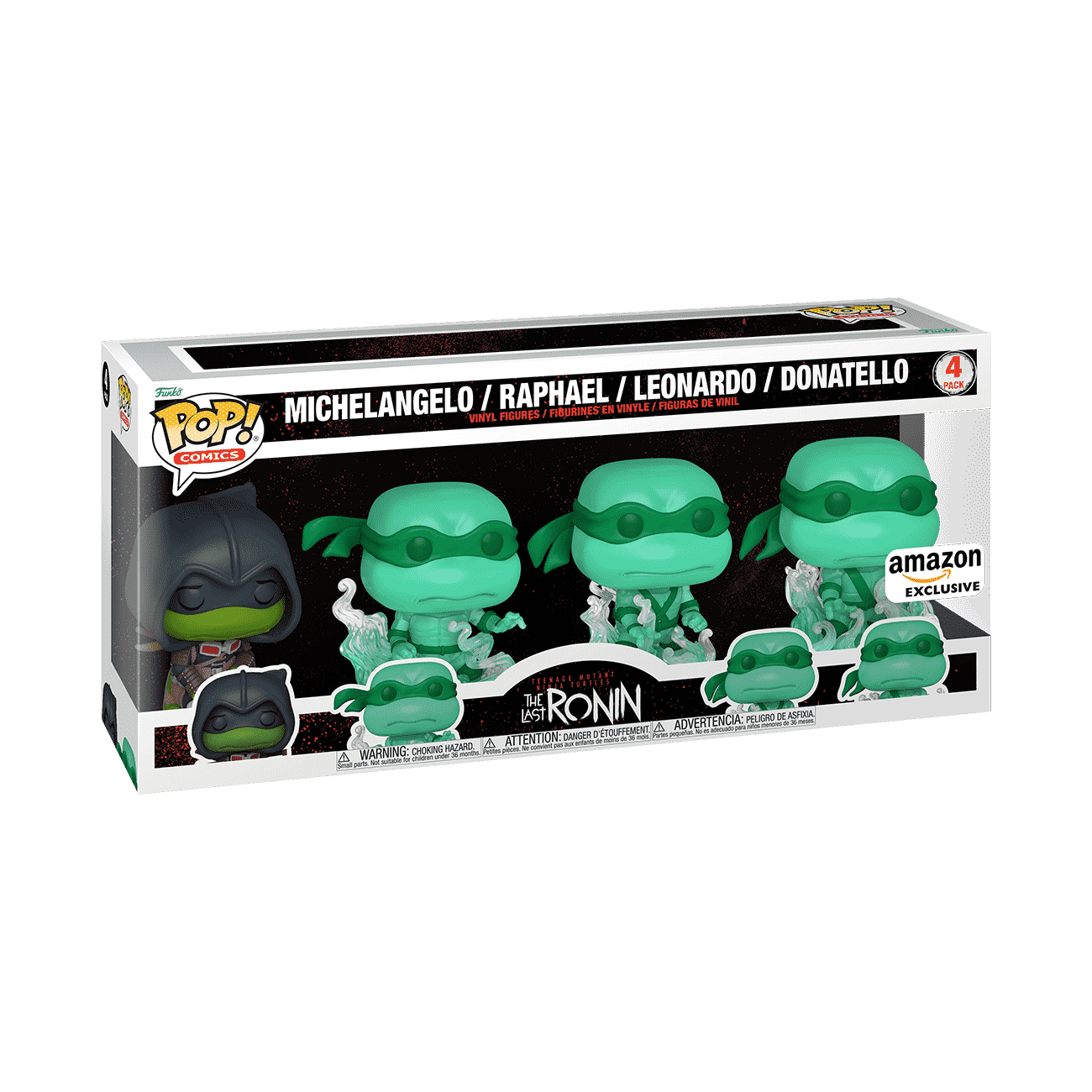 Pop! The Last Ronin 4-Pack - Figurine Pop! Teenage Mutant Ninja Turtles - vue 2