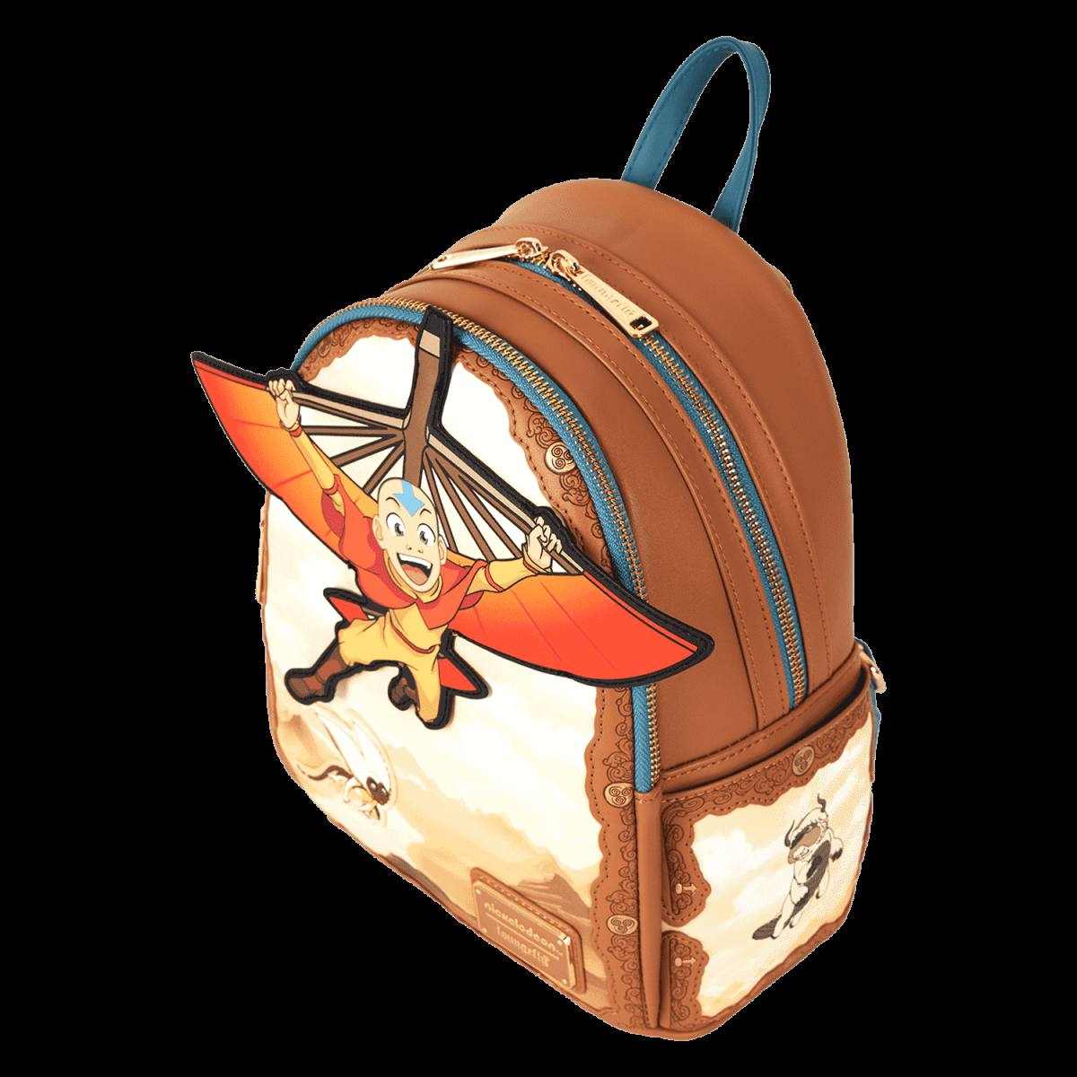 Avatar: The Last Airbender Aang Glider Staff Mini Backpack - Figurine Bags Nickelodeon - vue 5