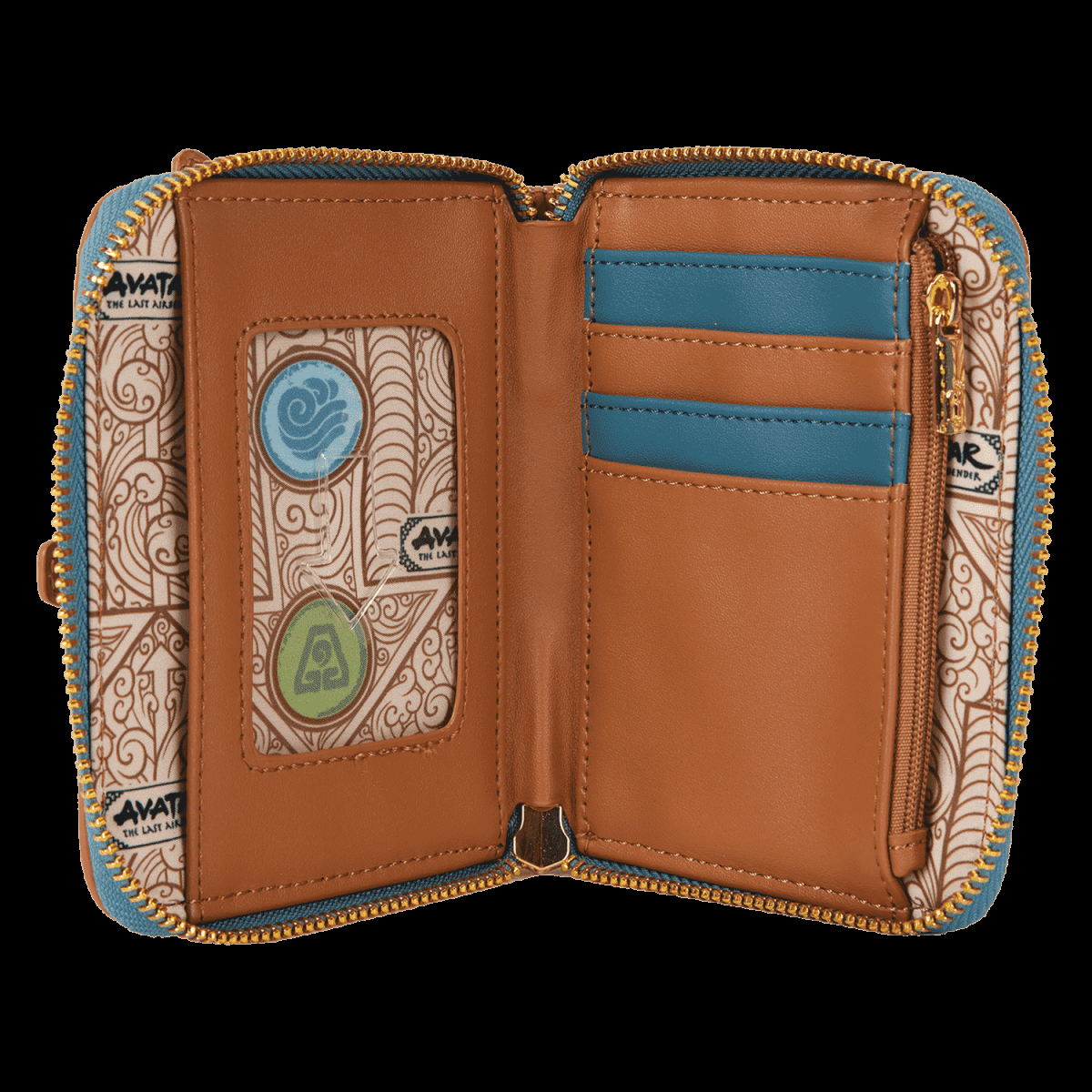 Avatar: The Last Airbender Aang Glider Staff Zip Around Wallet - Figurine Wallets Nickelodeon - vue 7