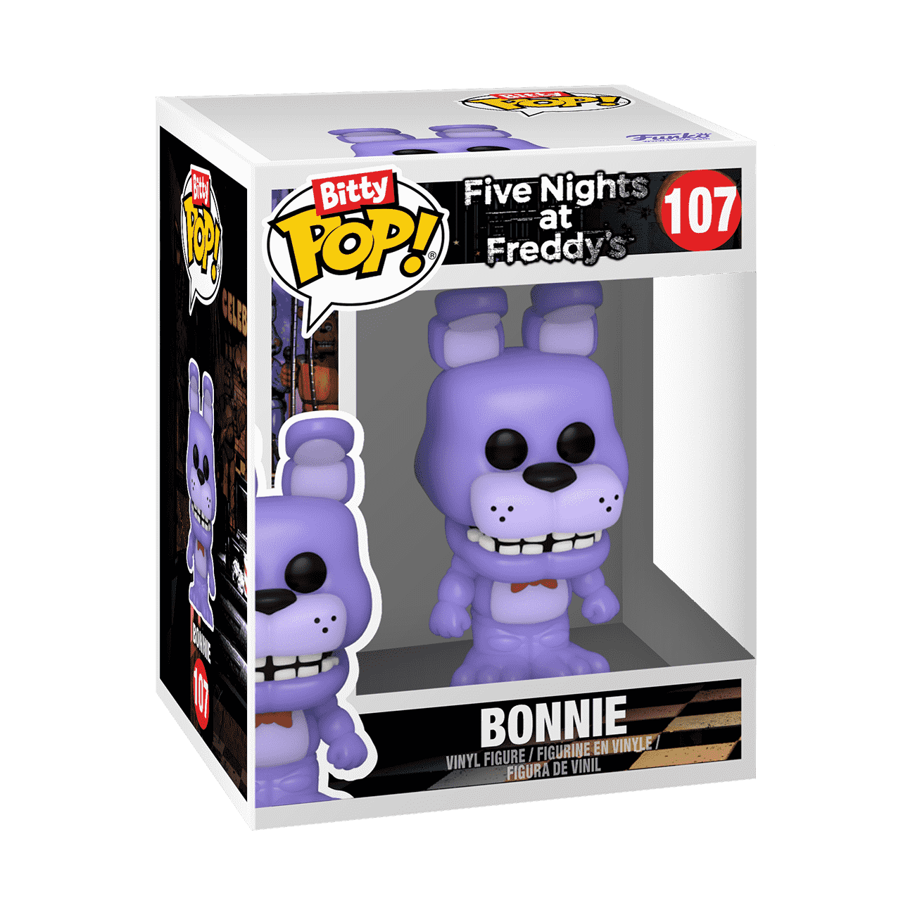 Bitty Pop! Freddy Fazbear & Bonnie the Rabbit 2-Pack - Figurine Bitty Pop! Five Nights at Freddy's - vue 5