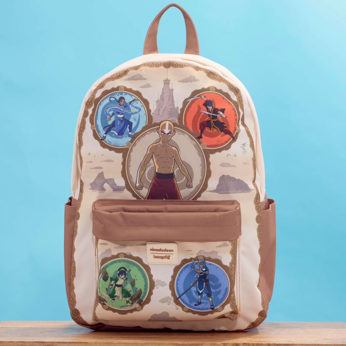 Avatar: The Last Airbender Bending Arts Nylon Full-Size Backpack - Figurine Bags Nickelodeon - vue 2