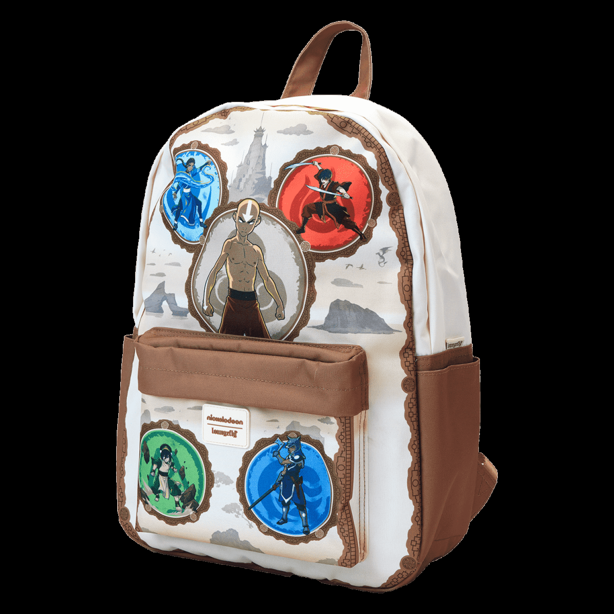 Avatar: The Last Airbender Bending Arts Nylon Full-Size Backpack - Figurine Bags Nickelodeon - vue 4