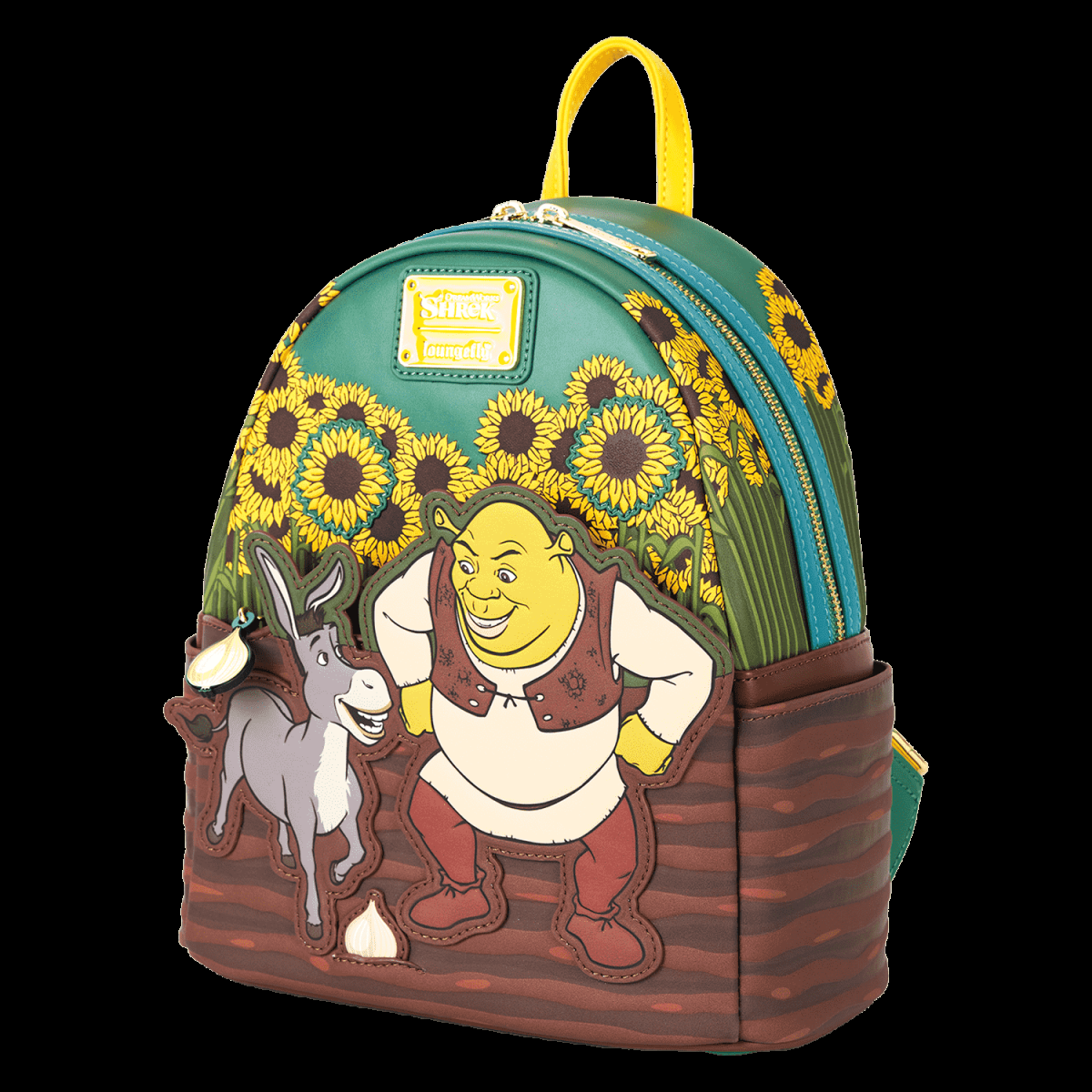 Shrek & Donkey Sunflower Field Mini Backpack - Figurine Bags Shrek - vue 4